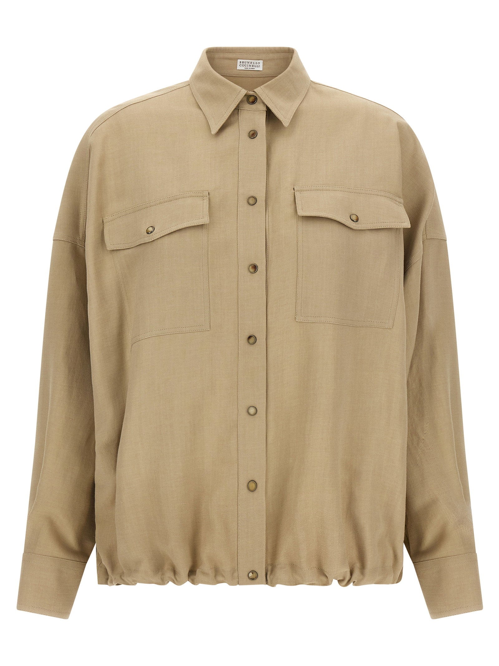 Brunello Cucinelli Women's Fluid Twill Shirt