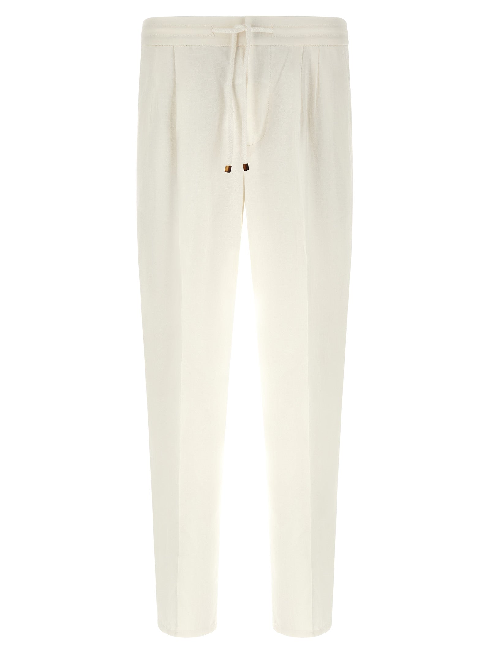 Brunello Cucinelli Men's Linen Trousers