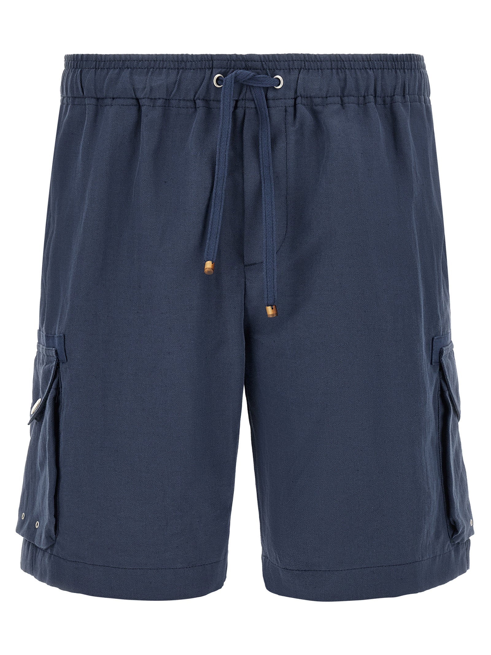 Brunello Cucinelli Men's Cargo Bermuda Shorts