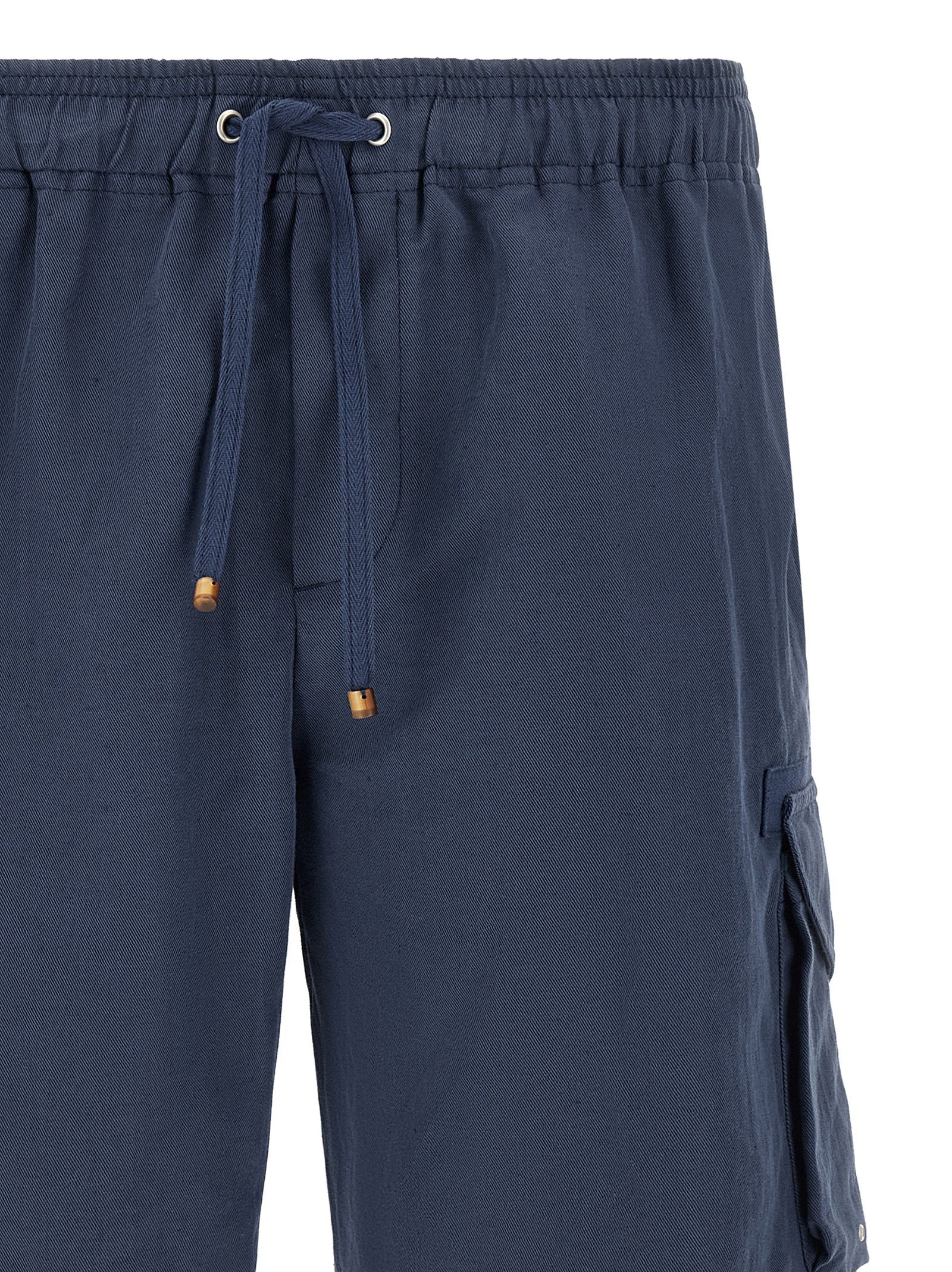 Brunello Cucinelli Men's Cargo Bermuda Shorts