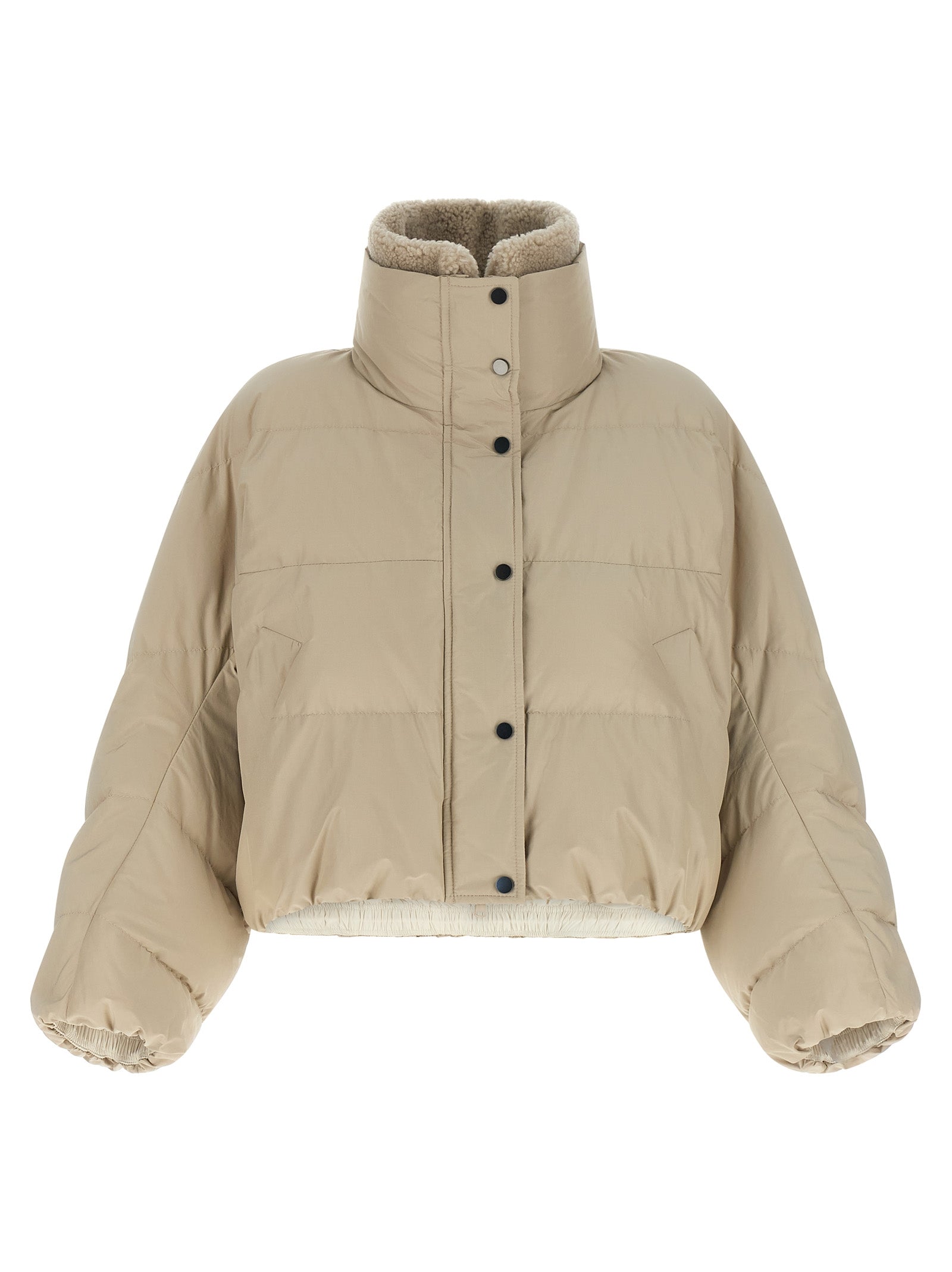 Brunello Cucinelli Women's Cropped Down Jacket