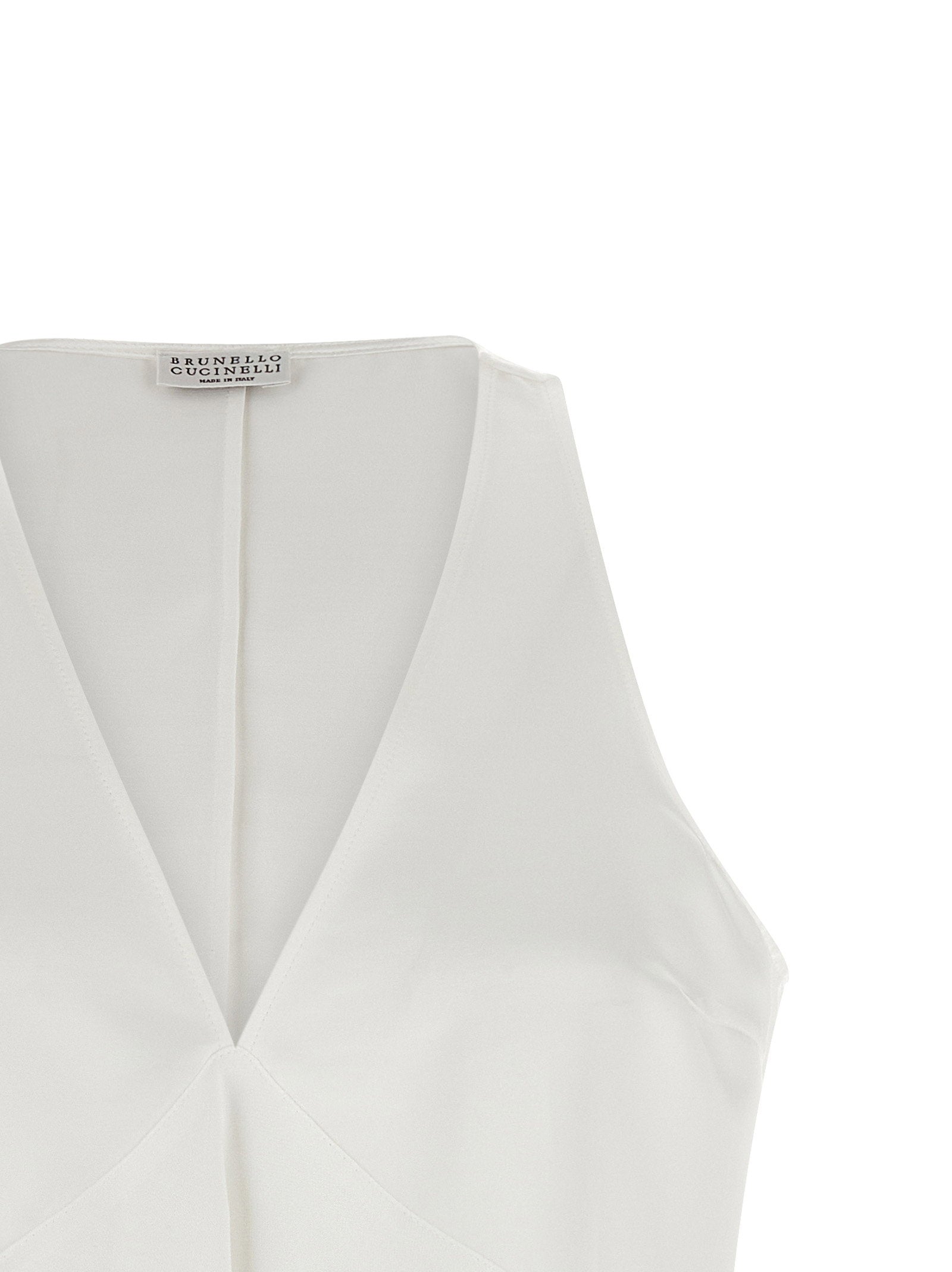 Brunello Cucinelli Women's Top Twill Fluid