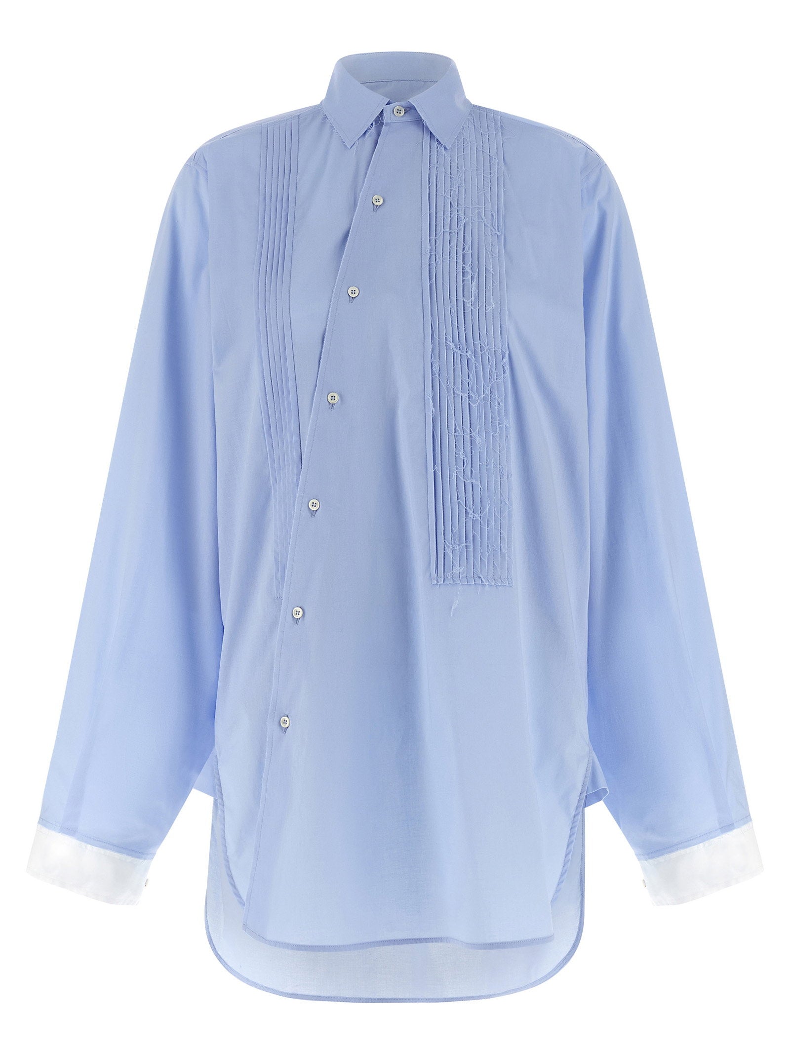 Maison Jejia Women's Crazy Smoking Plissée Shirt
