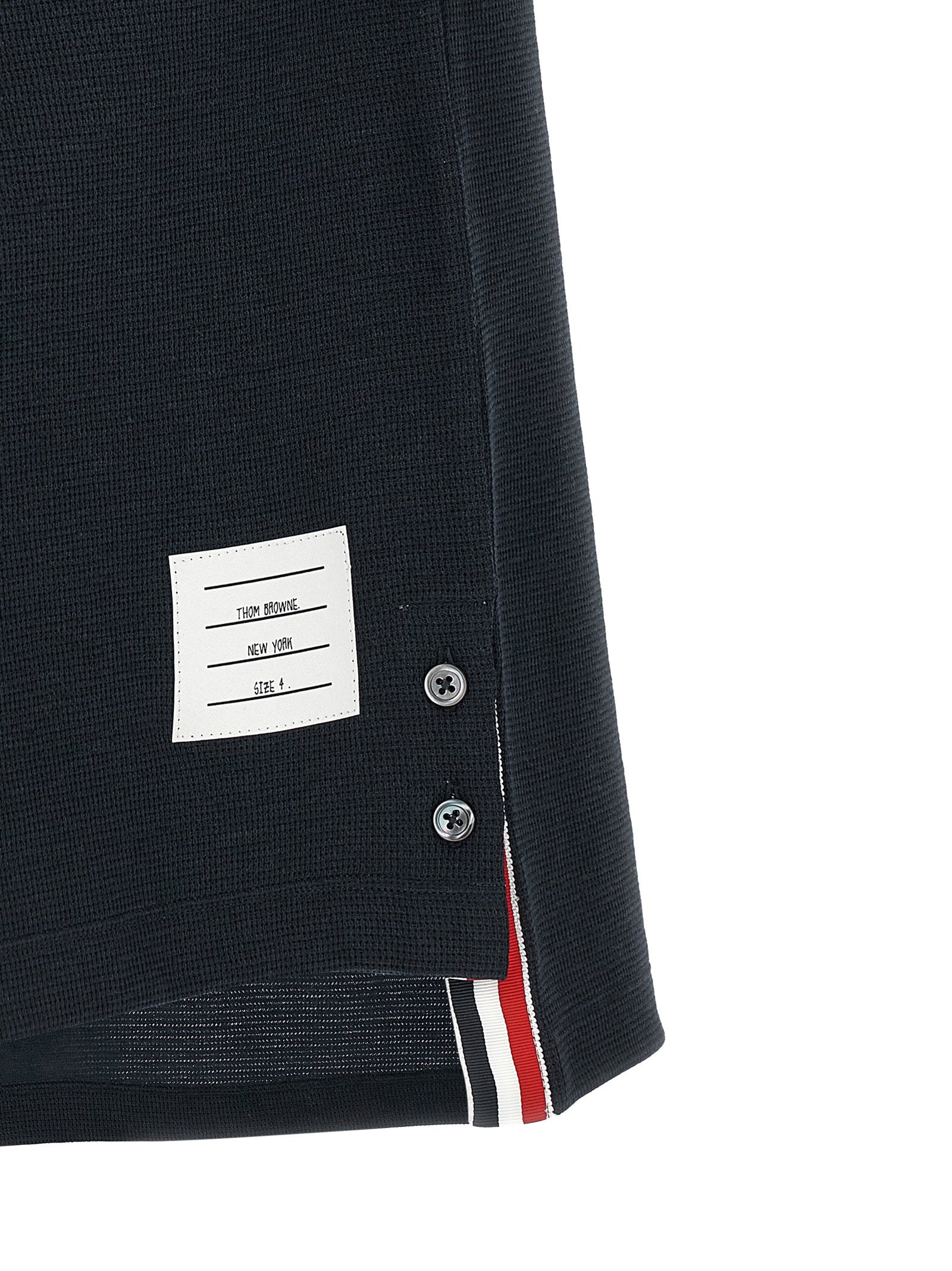 Thom Browne Men's Nastro Rwb Polo Shirt