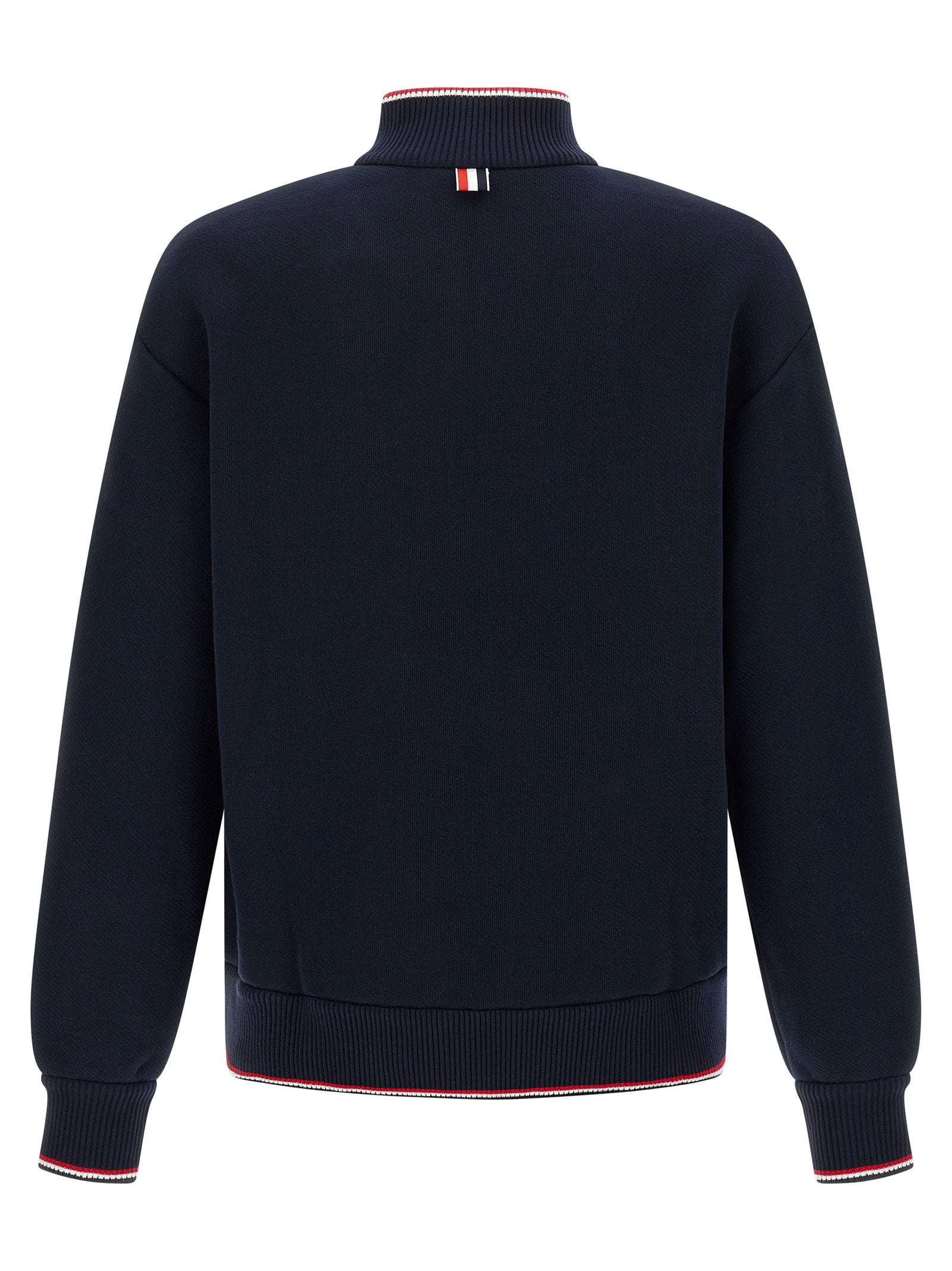 Thom Browne Men's Rwb Piping Sweatshirt