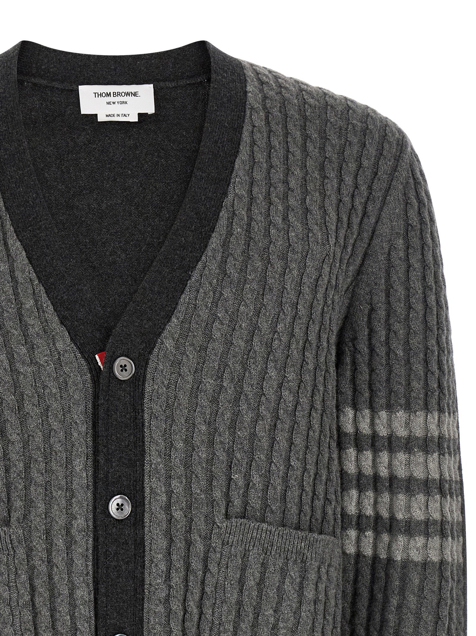 Thom Browne Men's 2-In-1 Trompe Lœil Cardigan