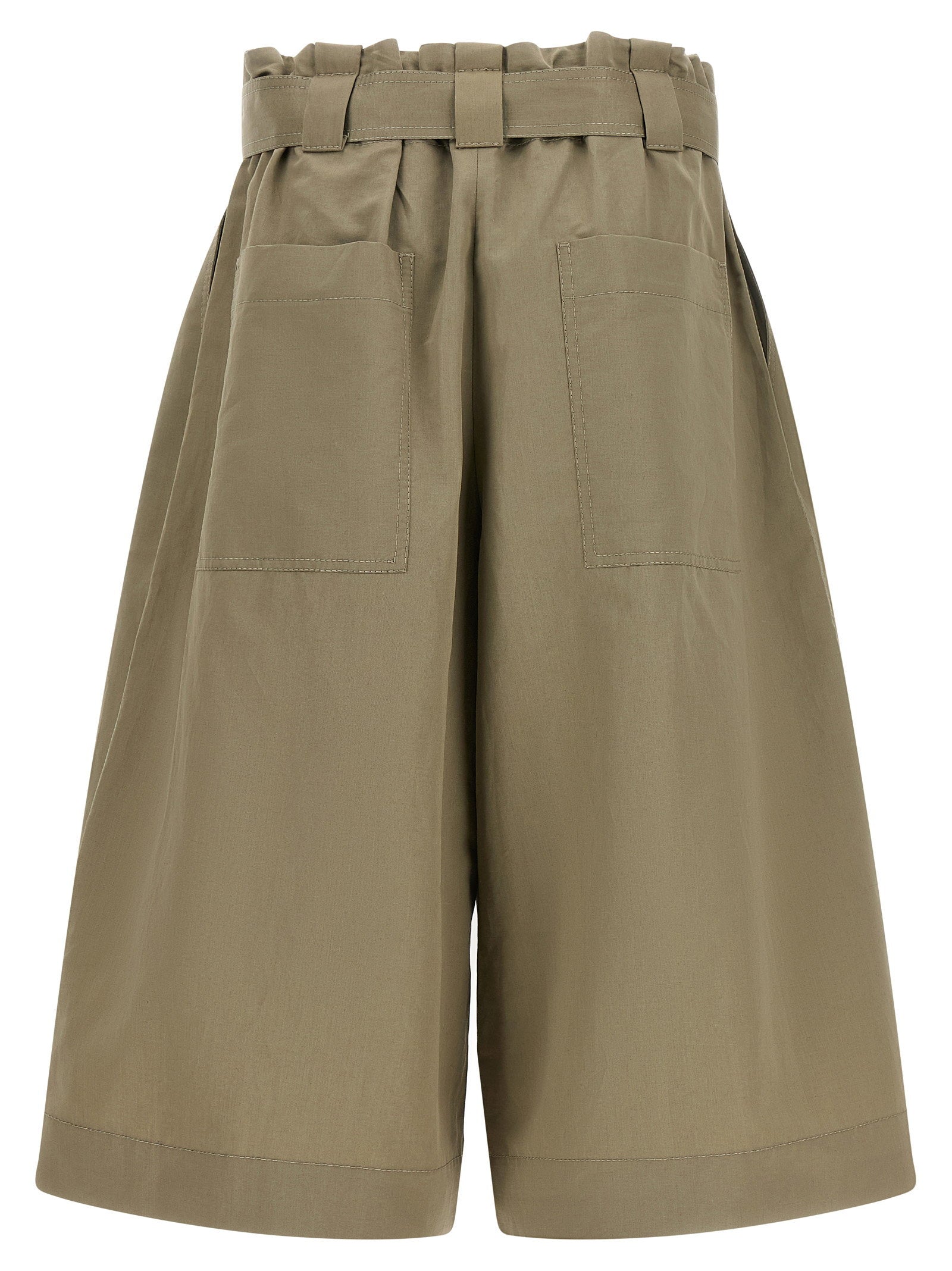 Brunello Cucinelli Women's Bag Waist Bermuda Shorts