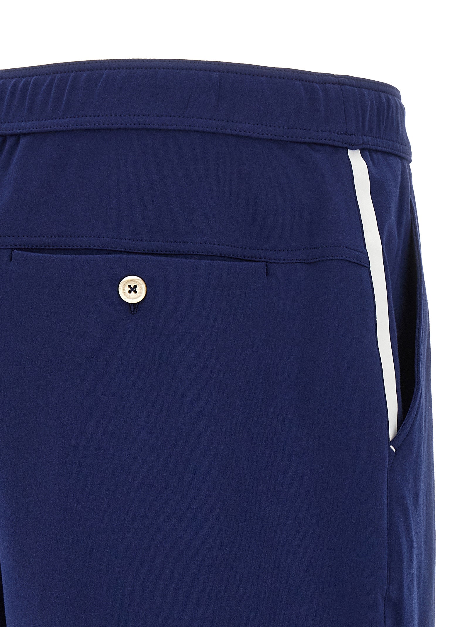Brunello Cucinelli Men's Interlock Cotton Bermuda Shorts