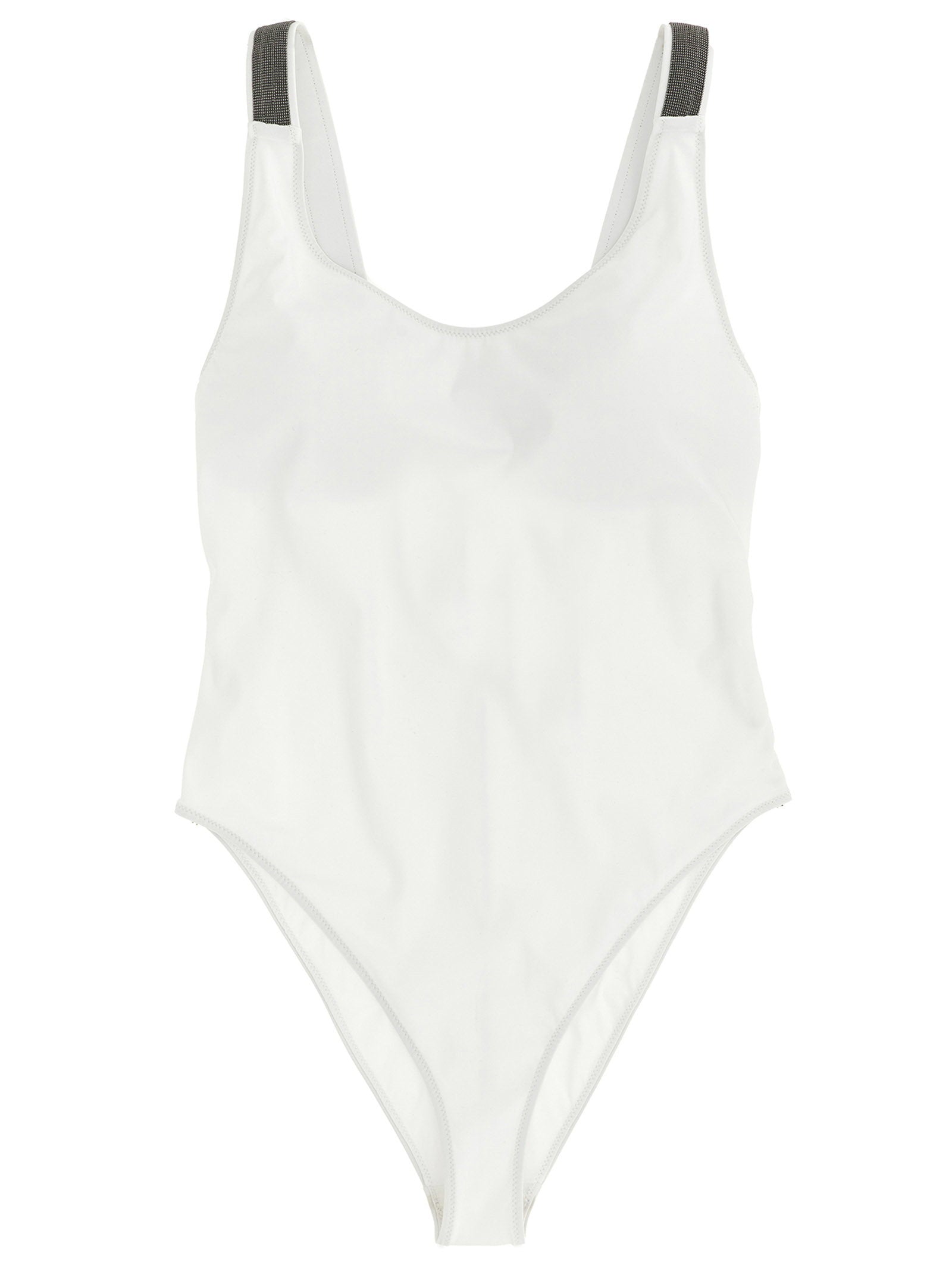 Brunello Cucinelli Women's Precious Details One-Piece Swimsuit