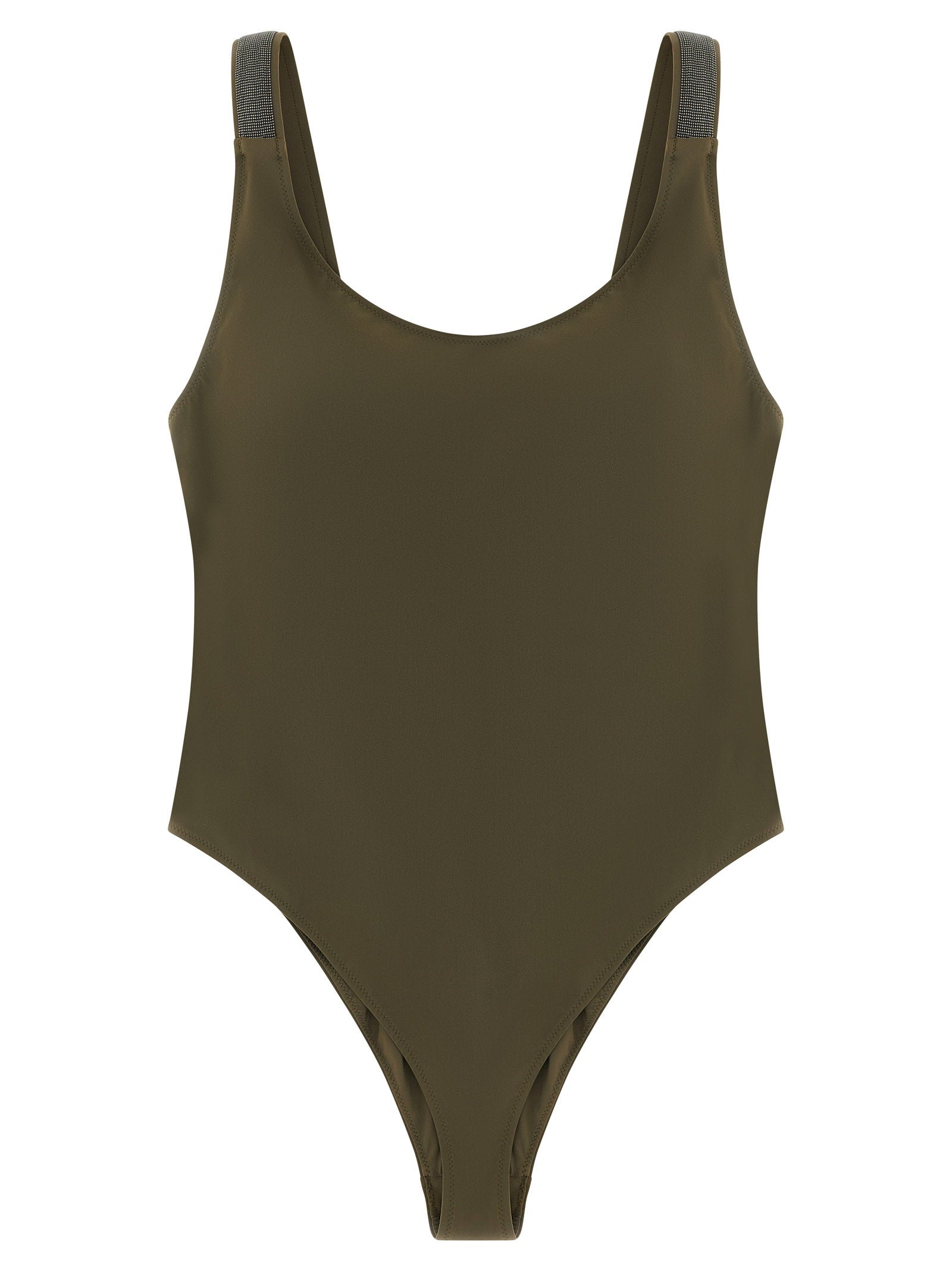 Brunello Cucinelli Women's Precious Details One-Piece Swimsuit