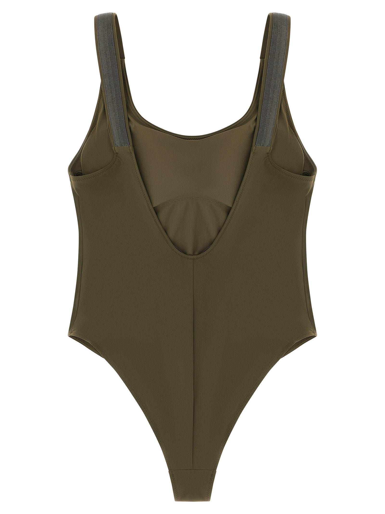 Brunello Cucinelli Women's Precious Details One-Piece Swimsuit
