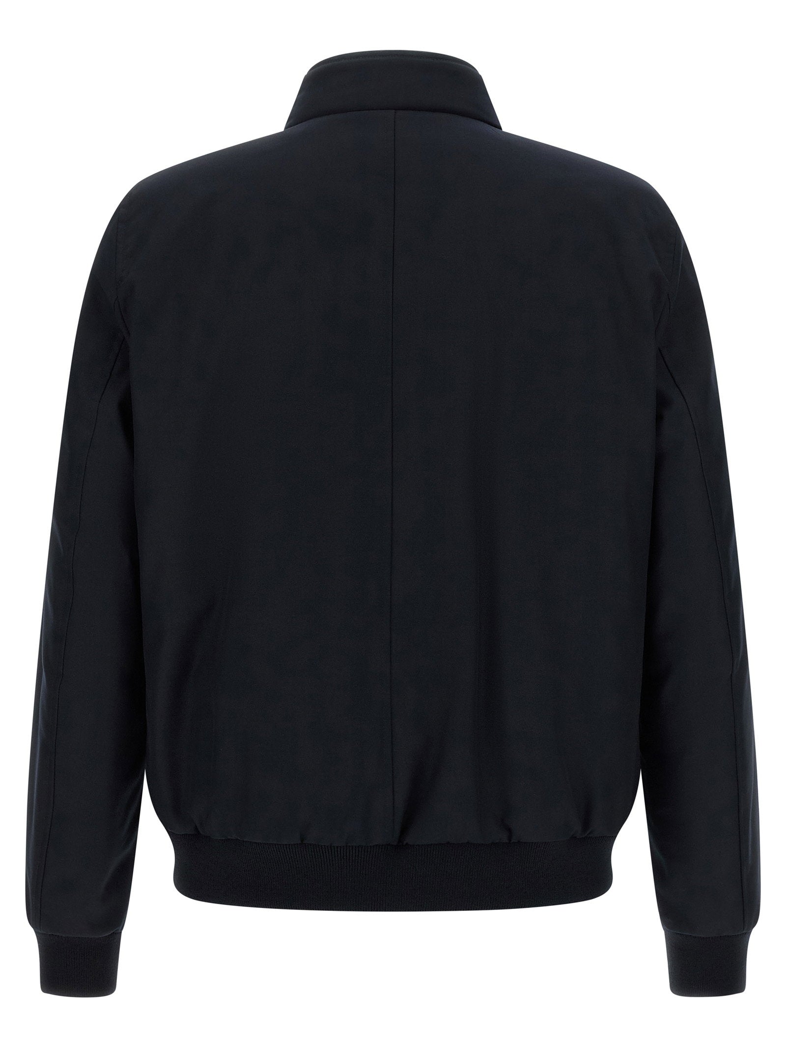 Moorer Men's Janos Bomber Jacket - Acqua Line