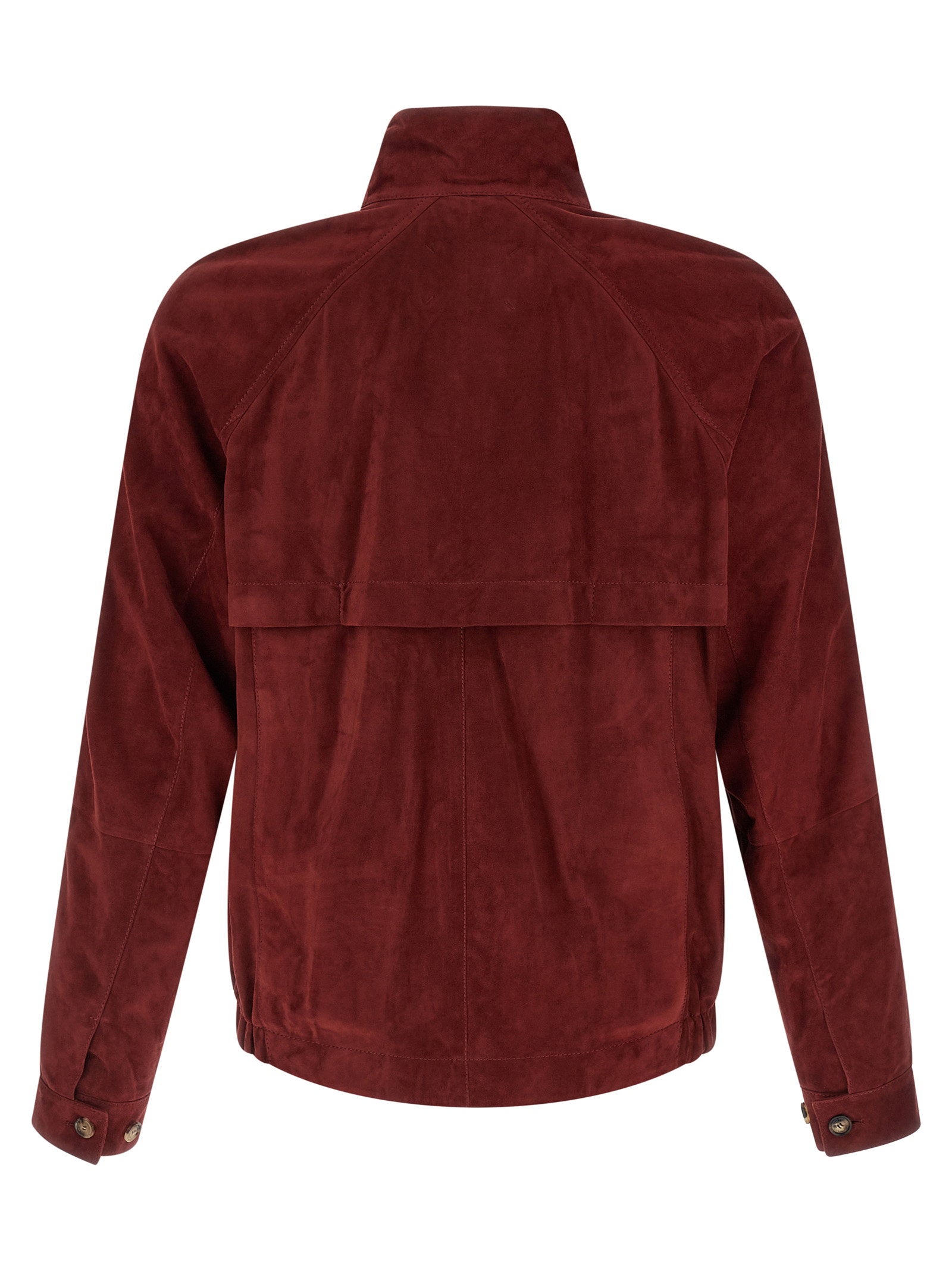 Brunello Cucinelli Men's Suede Jacket