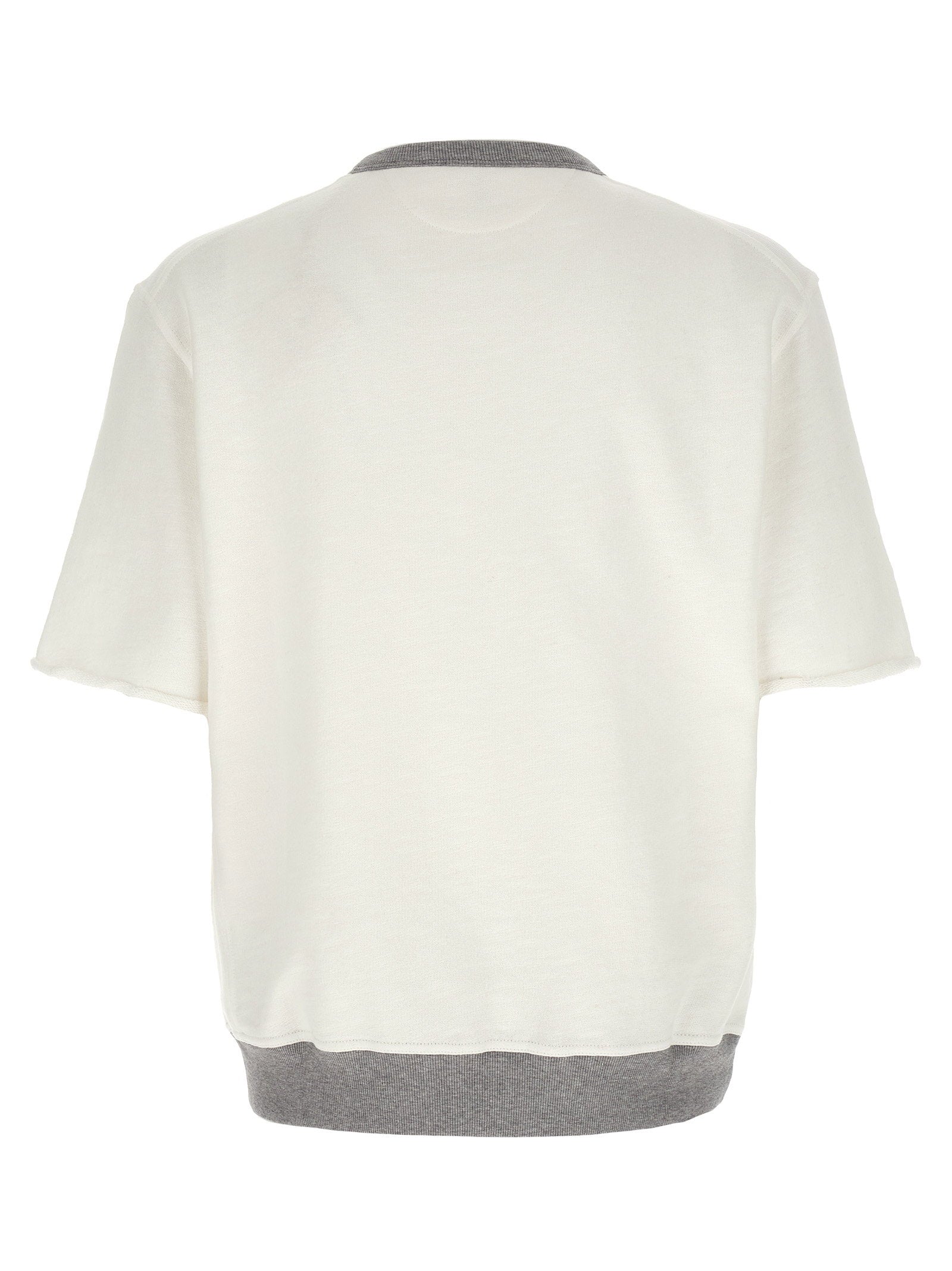 Brunello Cucinelli Men's Short Sleeved Sweatshirt