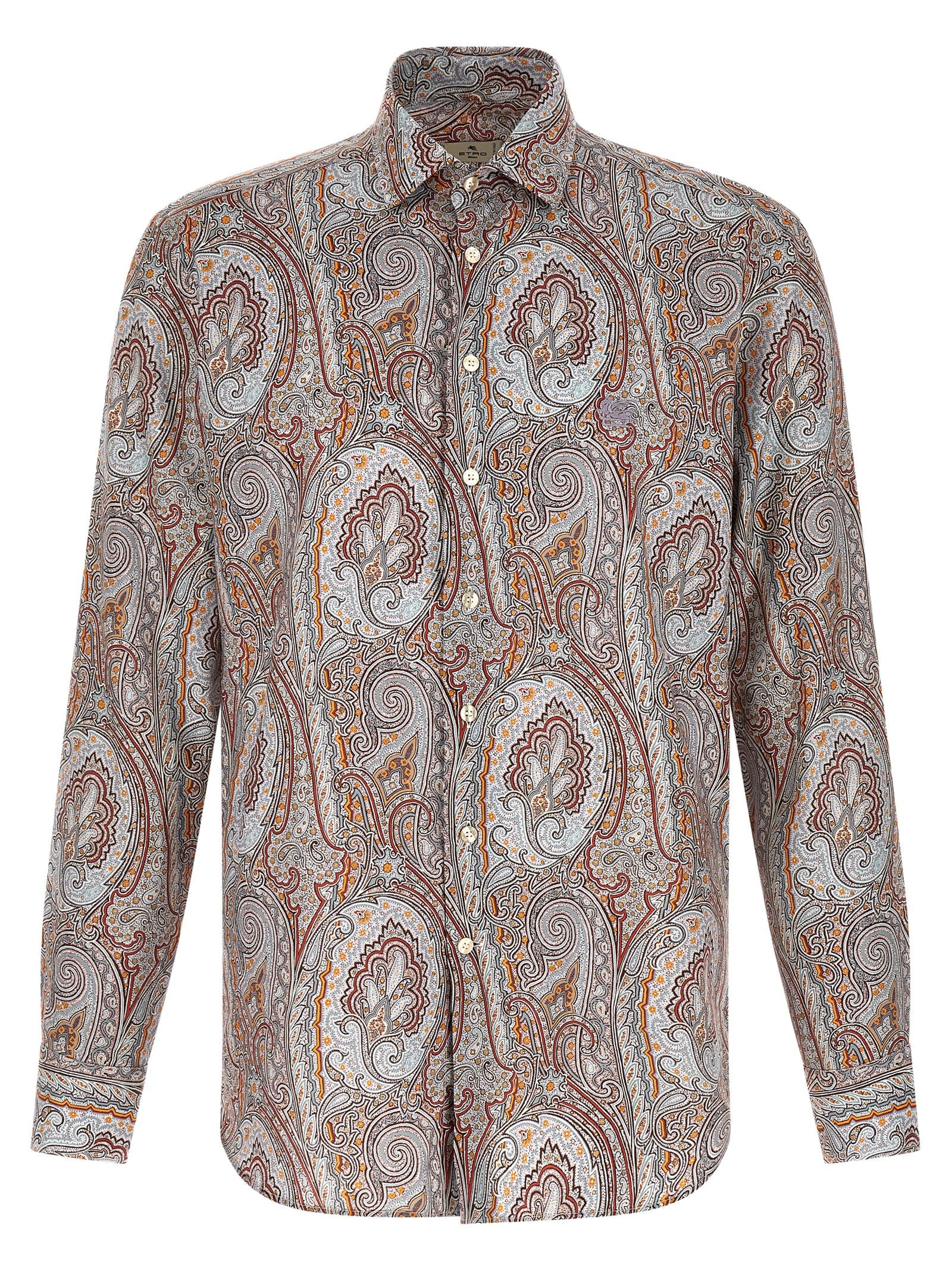 Etro Men's Floral Paisley Shirt