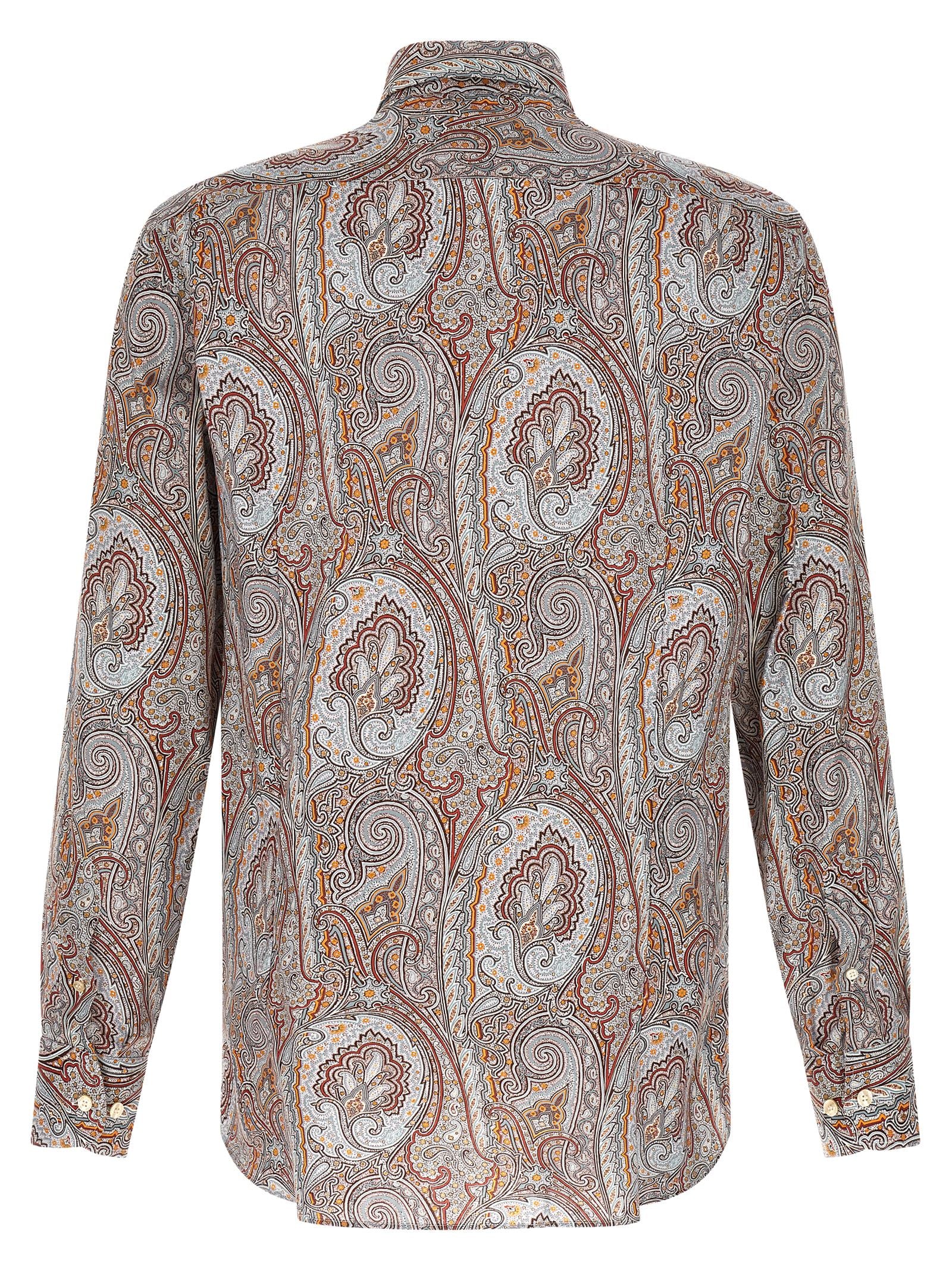 Etro Men's Floral Paisley Shirt