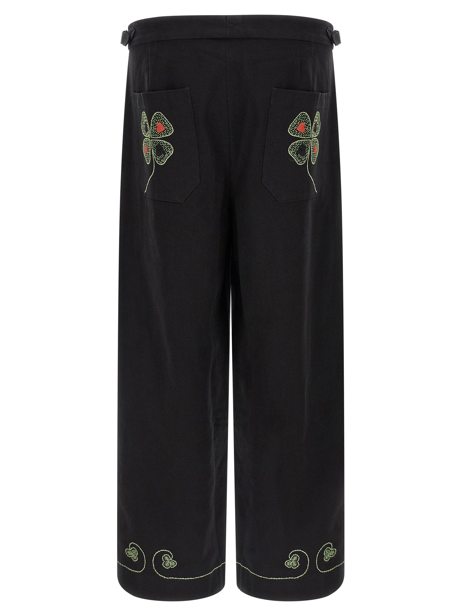 Bode Men's Lucky Draw Pants