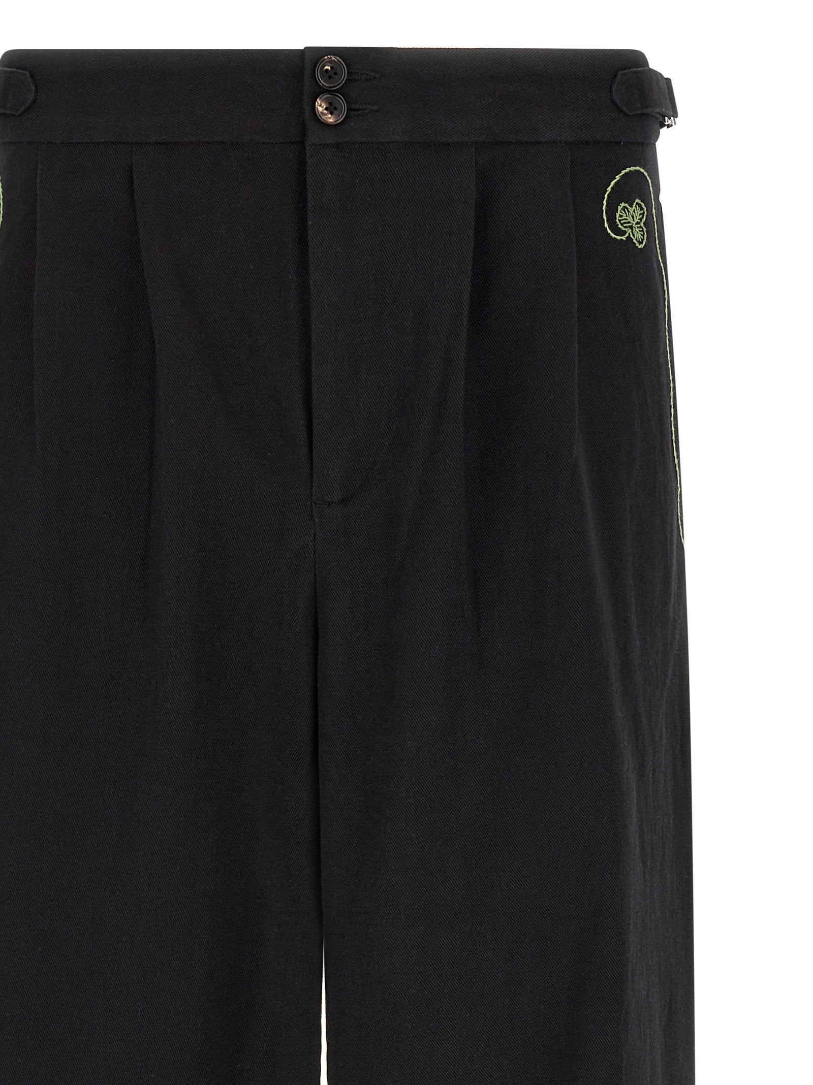 Bode Men's Lucky Draw Pants