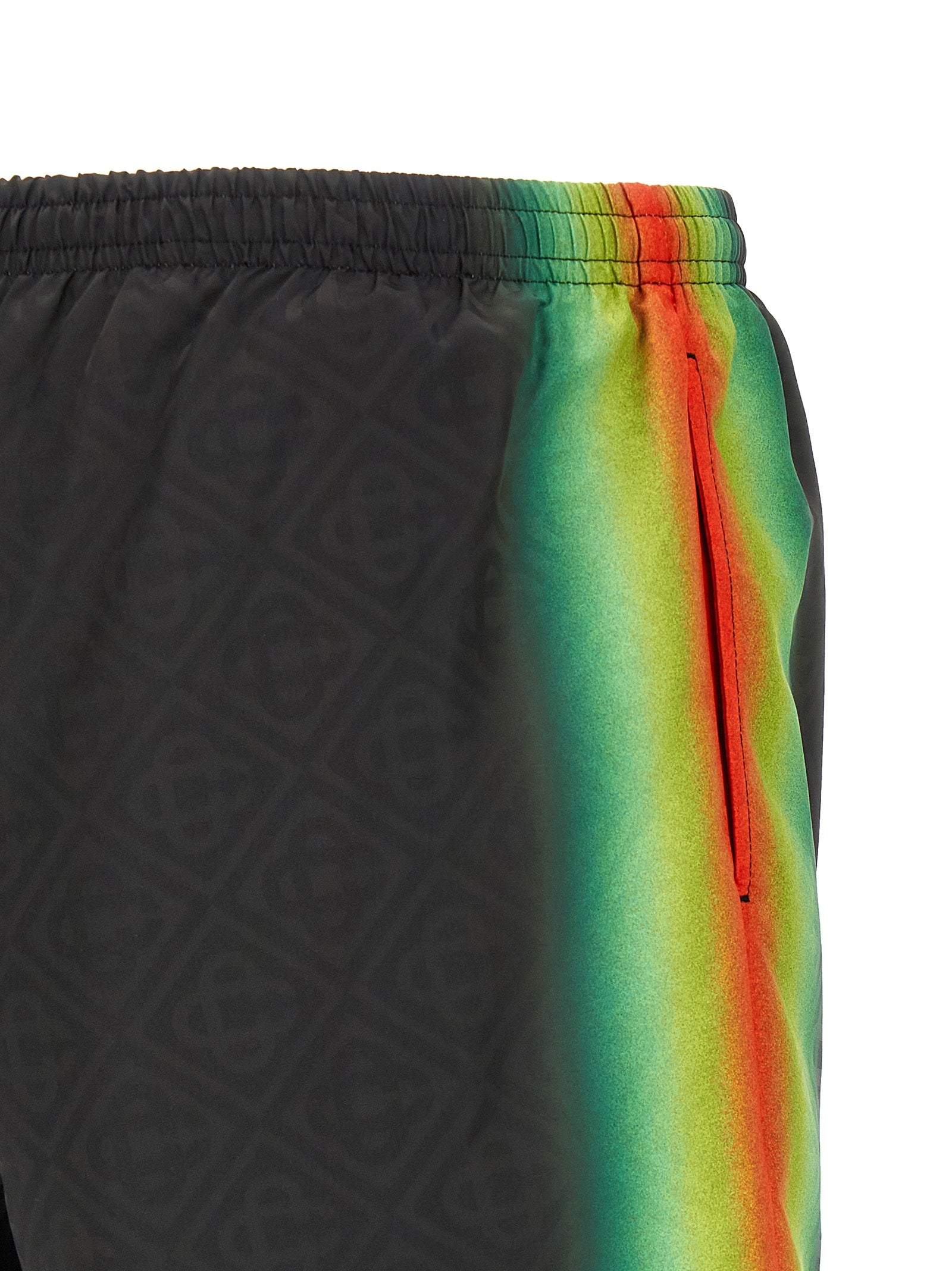 Casablanca Men's Jacquard Logo Swimsuit