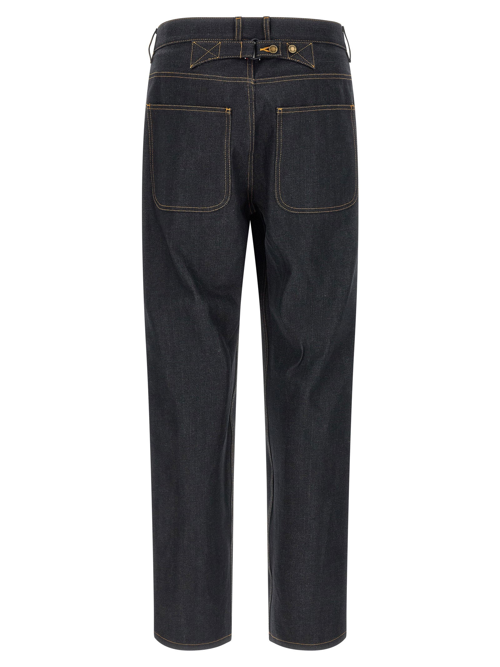 Thom Browne Men's Japanese Selvedge Denim Jeans