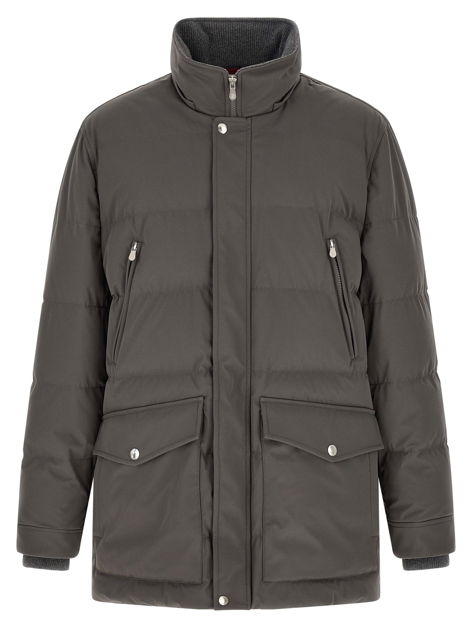 Brunello Cucinelli Men's Quilted Parka