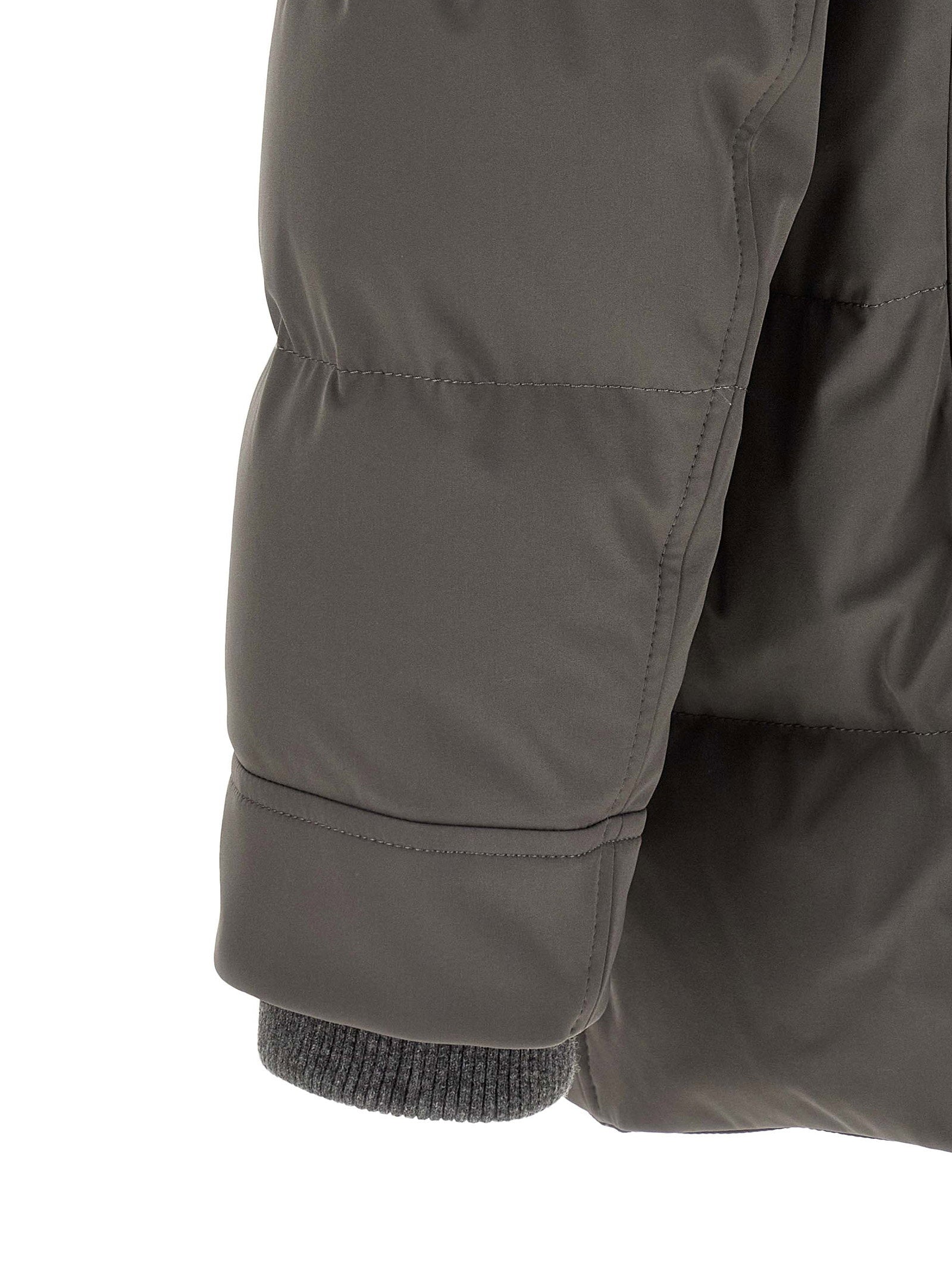Brunello Cucinelli Men's Quilted Parka