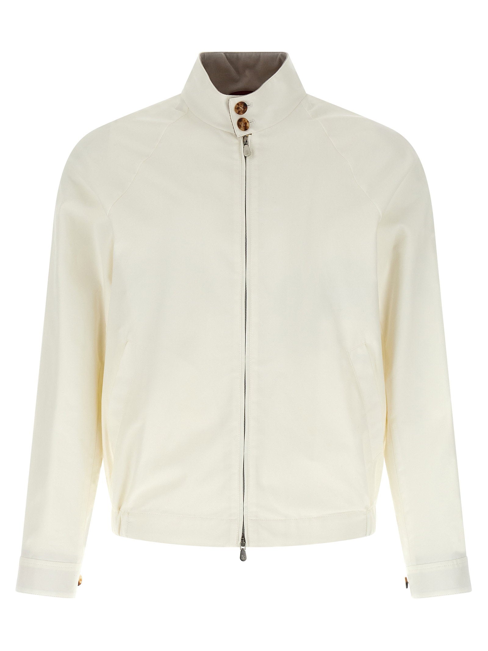 Brunello Cucinelli Men's Techno Cotton Jacket