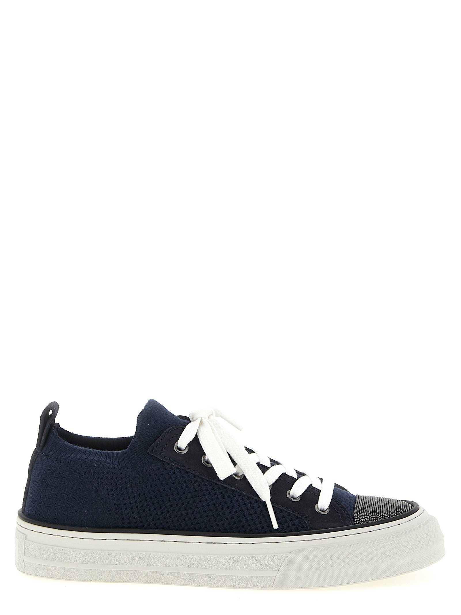 Brunello Cucinelli Women's Precious Toe Sneakers