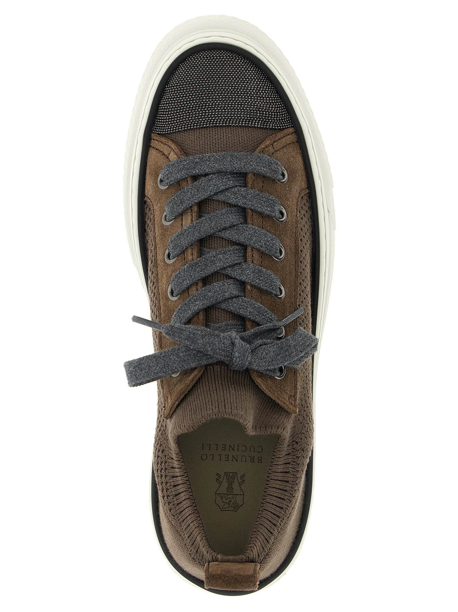 Brunello Cucinelli Women's Monile Knit Sneakers