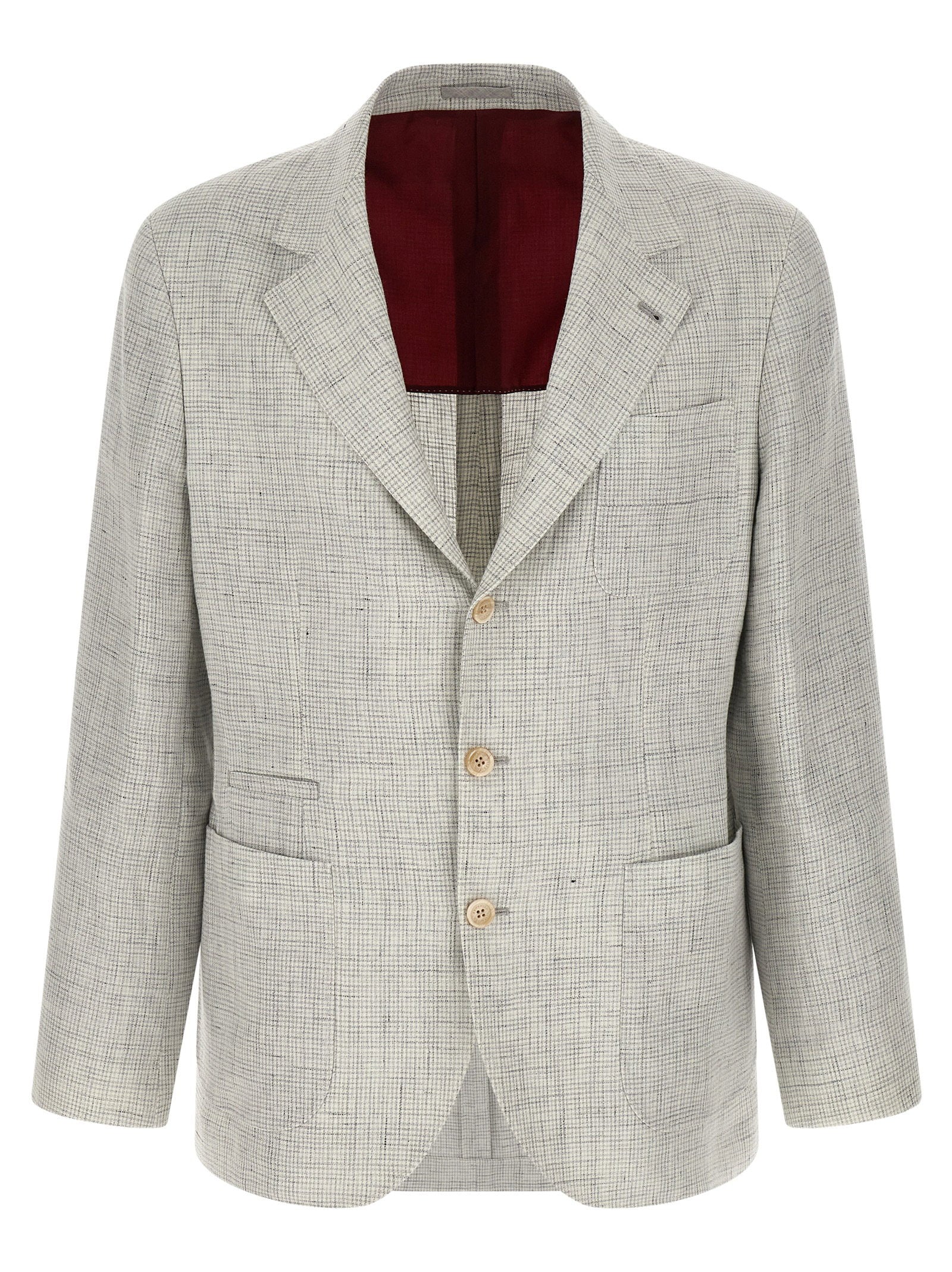 Brunello Cucinelli Men's Linen Operated Blazer