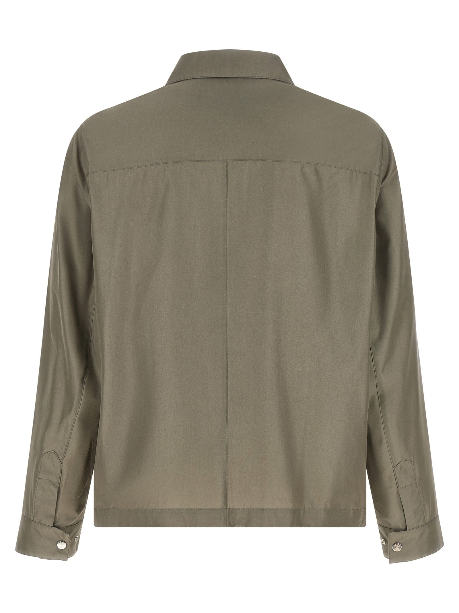 Brunello Cucinelli Men's Membrane Silk Jacket
