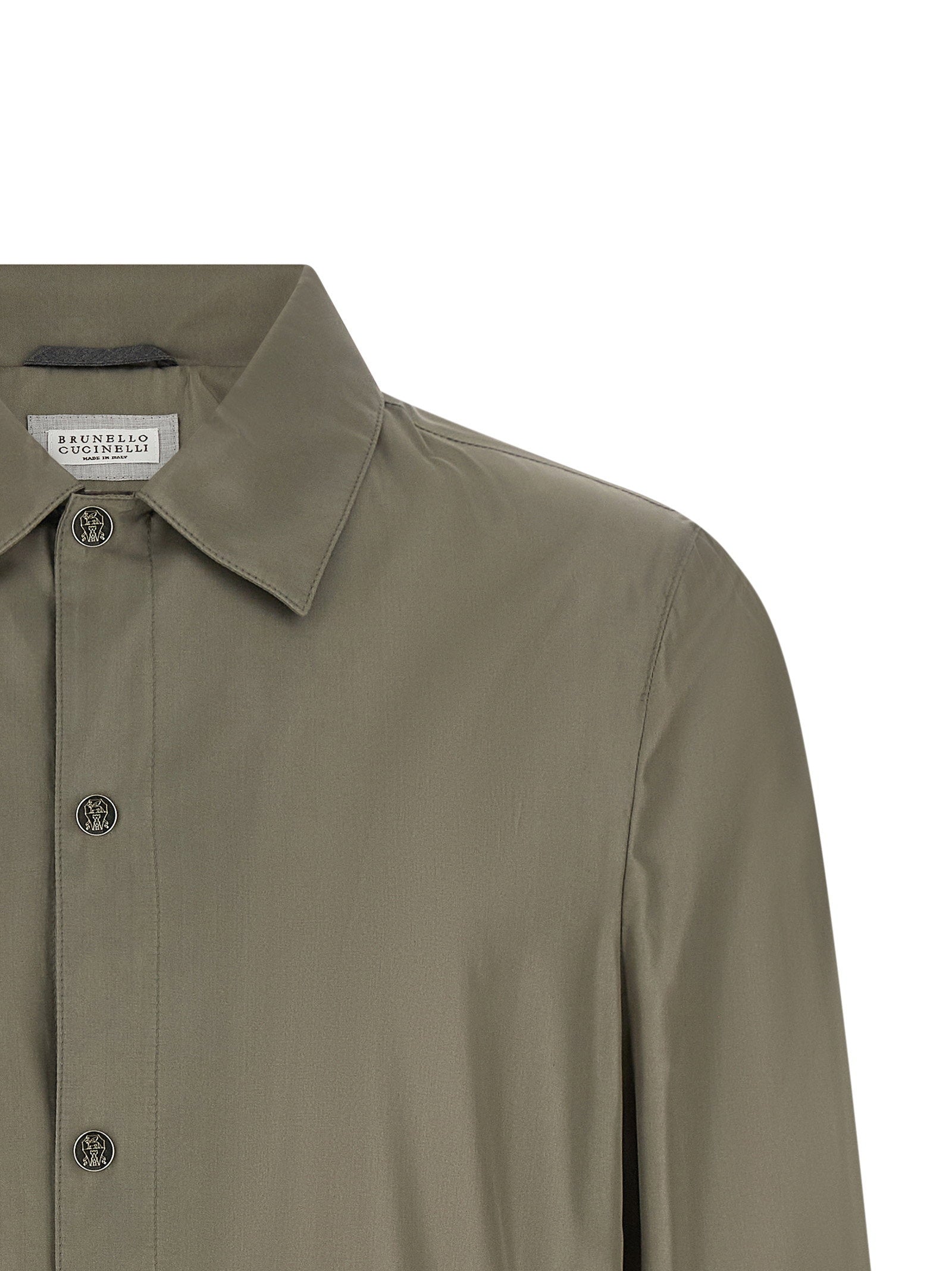 Brunello Cucinelli Men's Membrane Silk Jacket