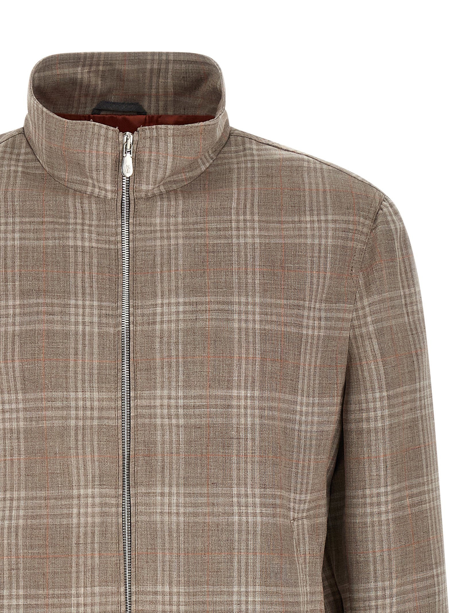 Brunello Cucinelli Men's Tartan Jacket