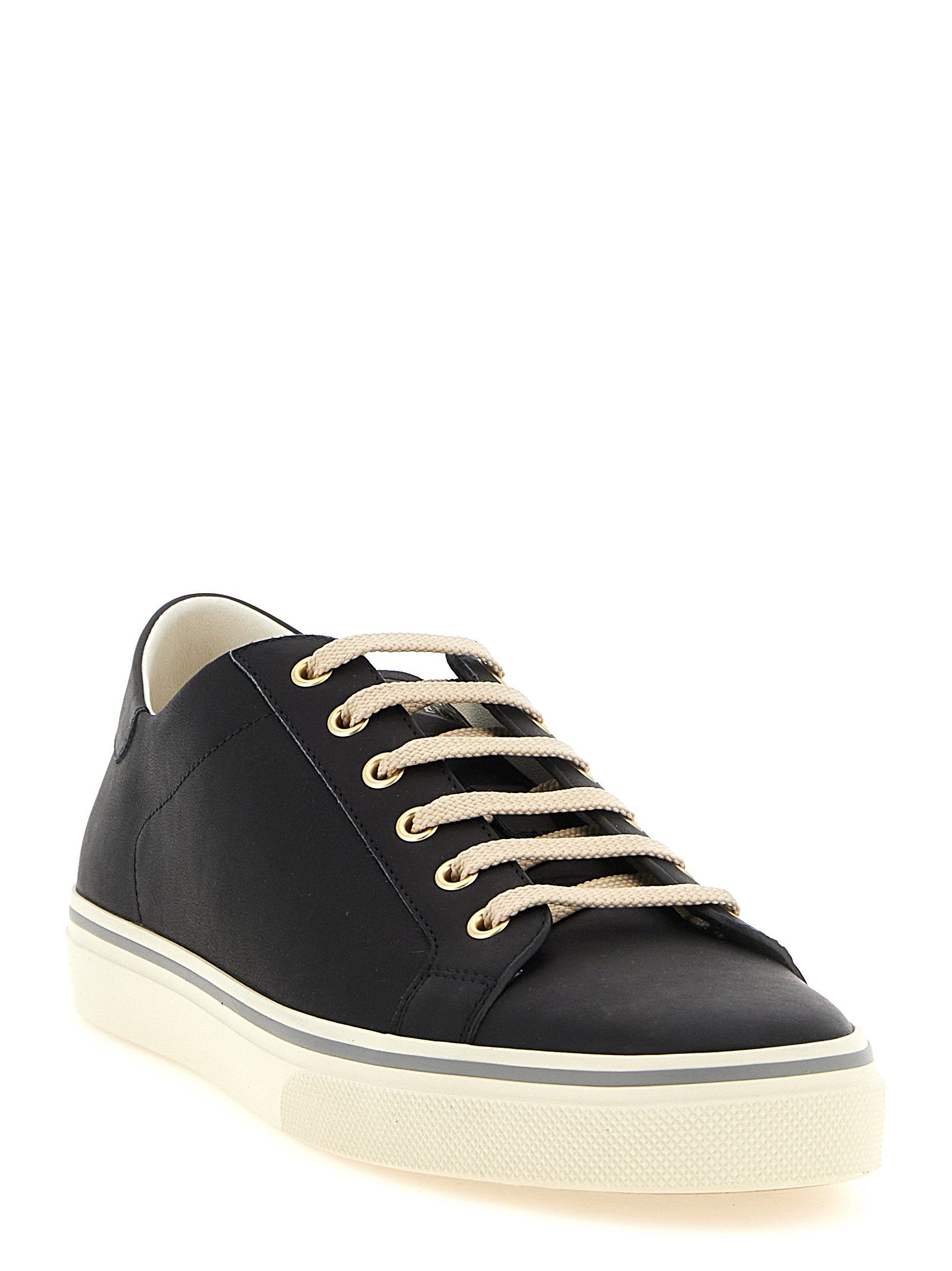Brunello Cucinelli Men's Leather Sneakers