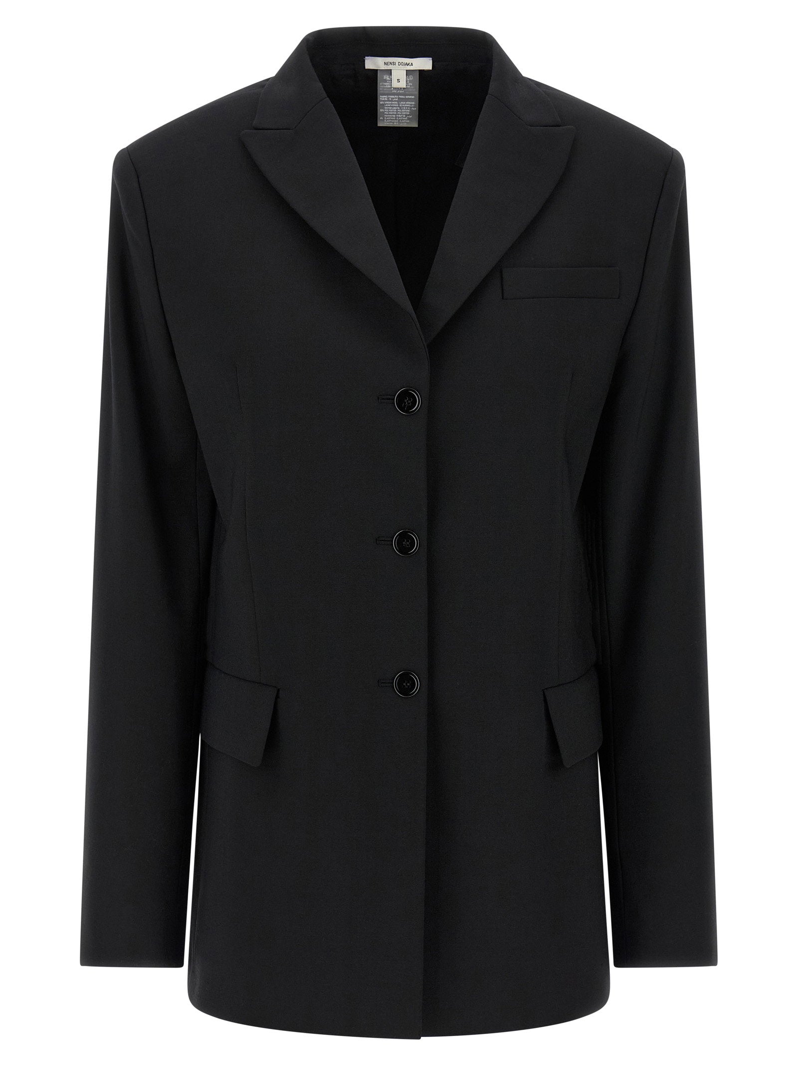 Nensi Dojaka Women's Belt Blazer