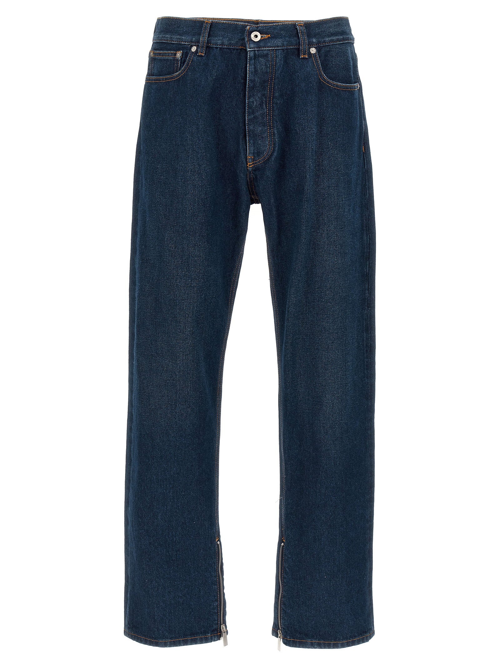 Off White Men's Arr Zip Skate Jeans