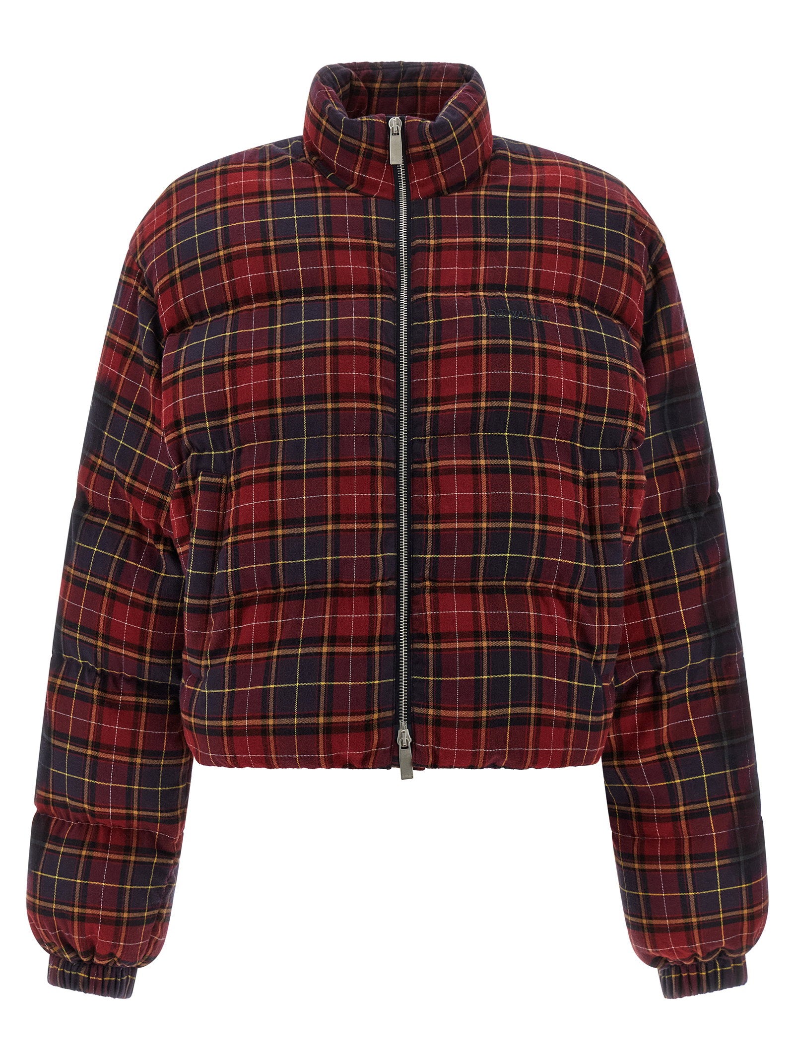 Off White Women's Check Flan Arrow Spray Down Jacket