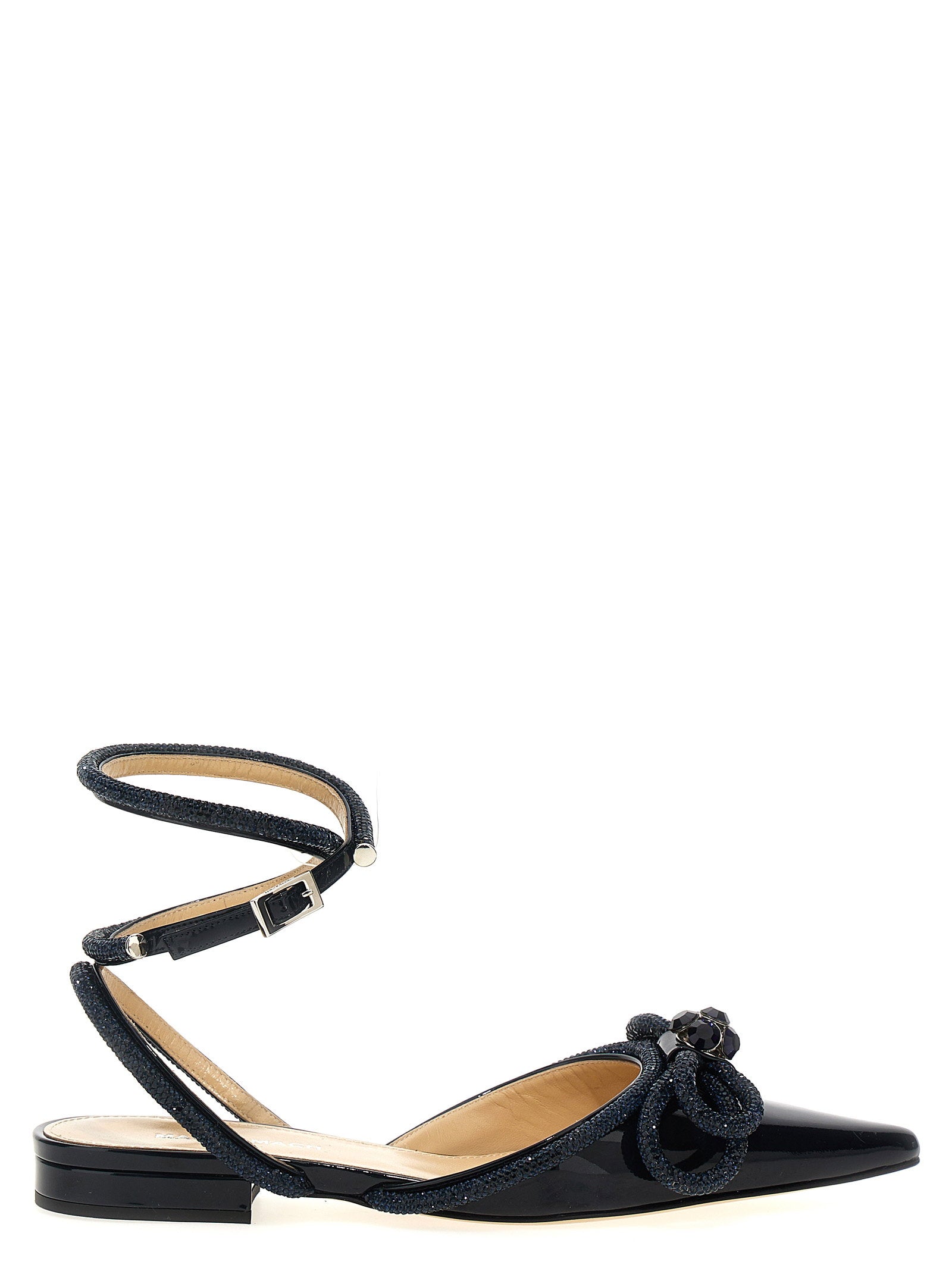 Mach & Mach Women's Double Bow Ballet Flats