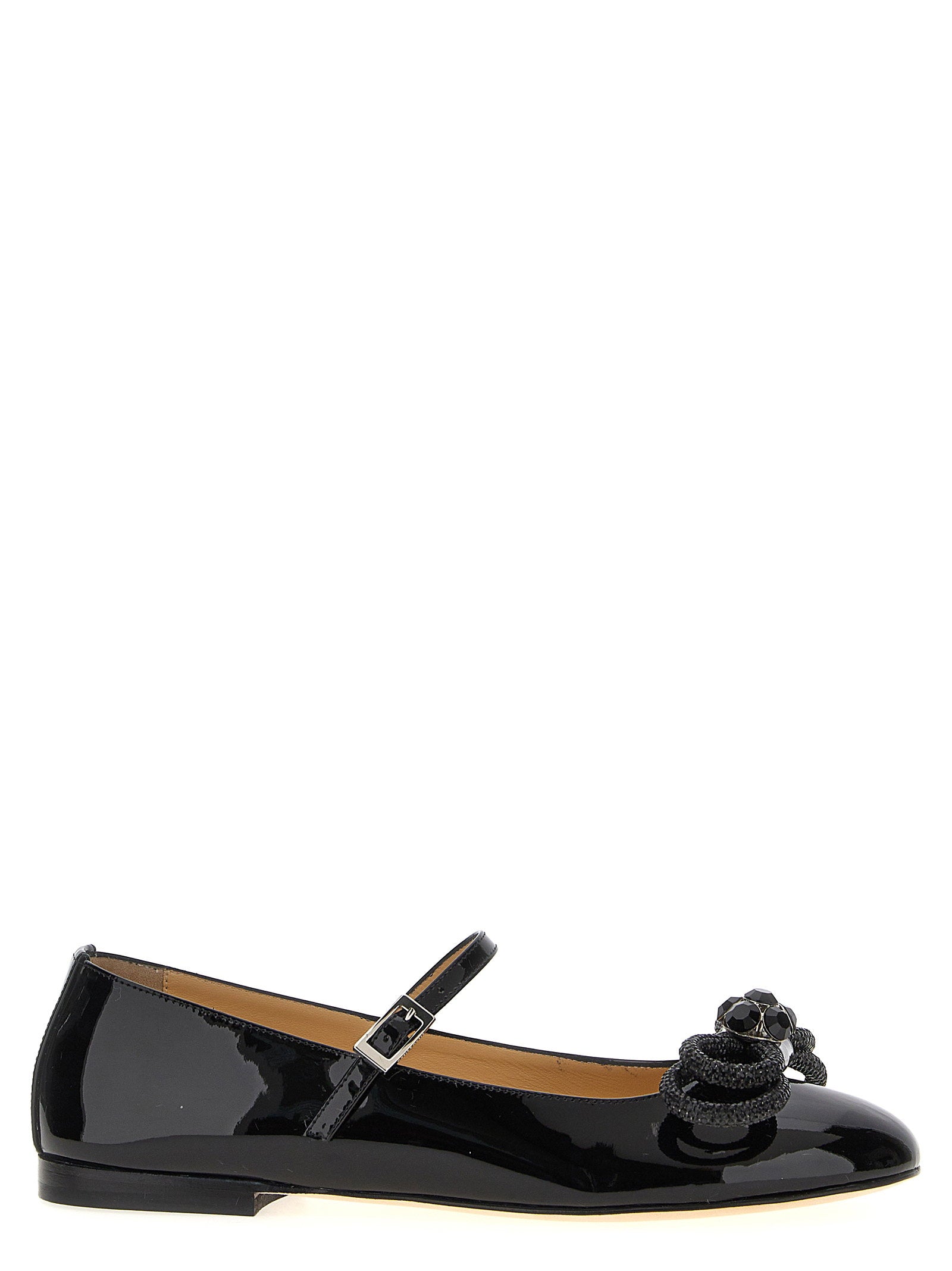 Mach & Mach Women's Double Bow Ballet Flats