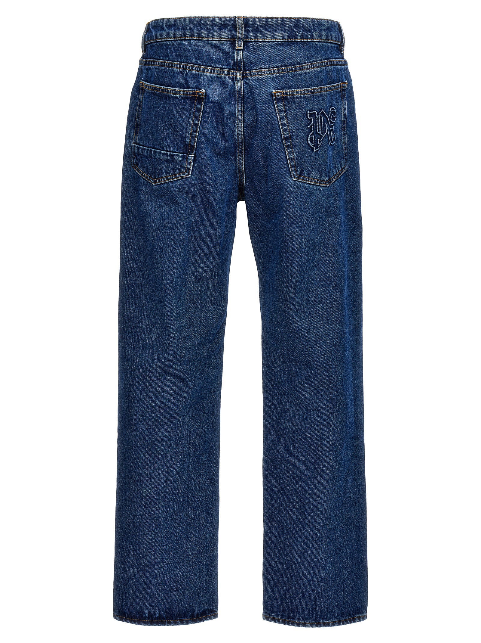 Palm Angels Men's Lw Monogram Jeans
