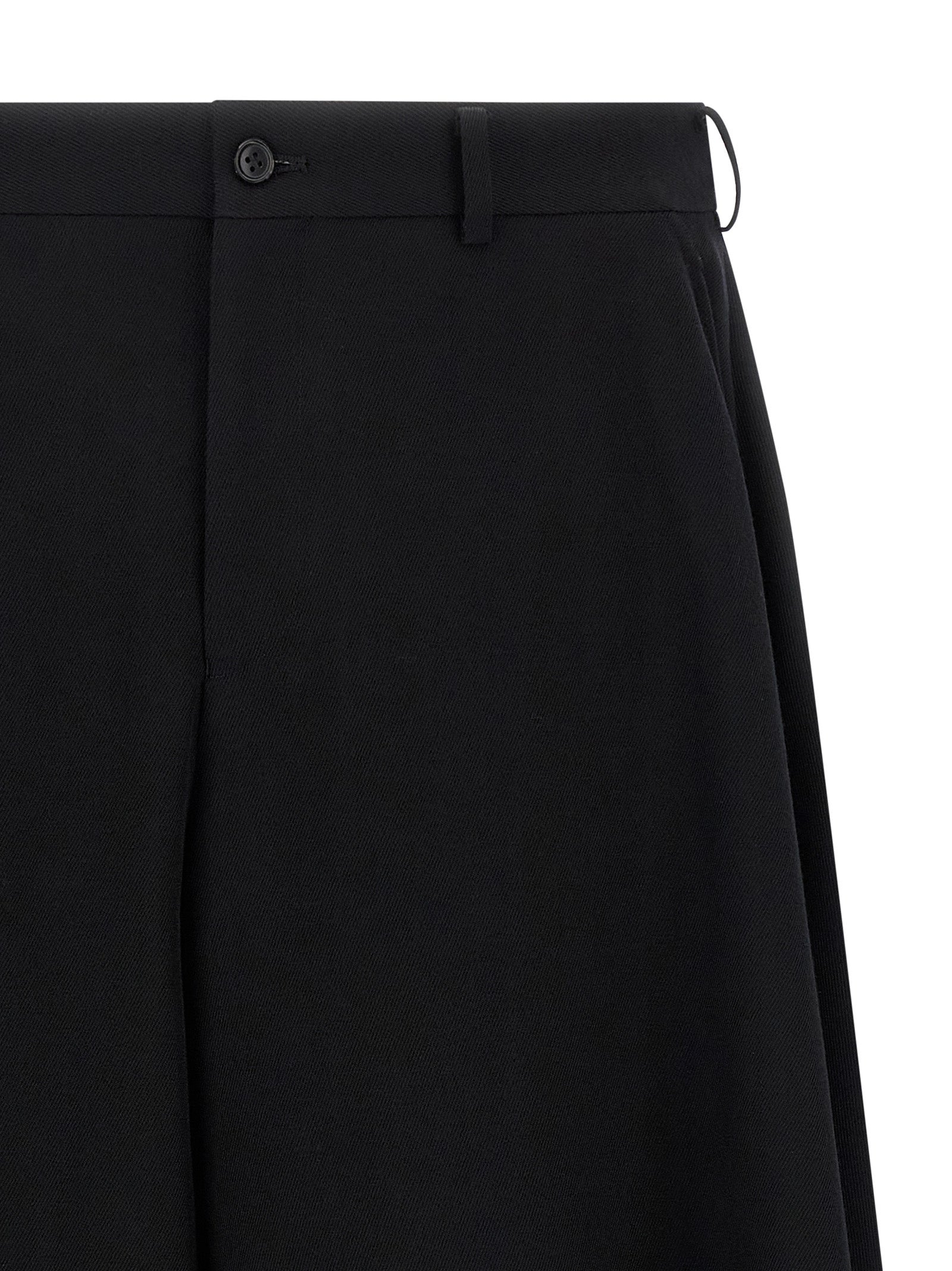 Comme Des Garçons Homme Plus Men's Extra Loose Leg Bermuda Shorts