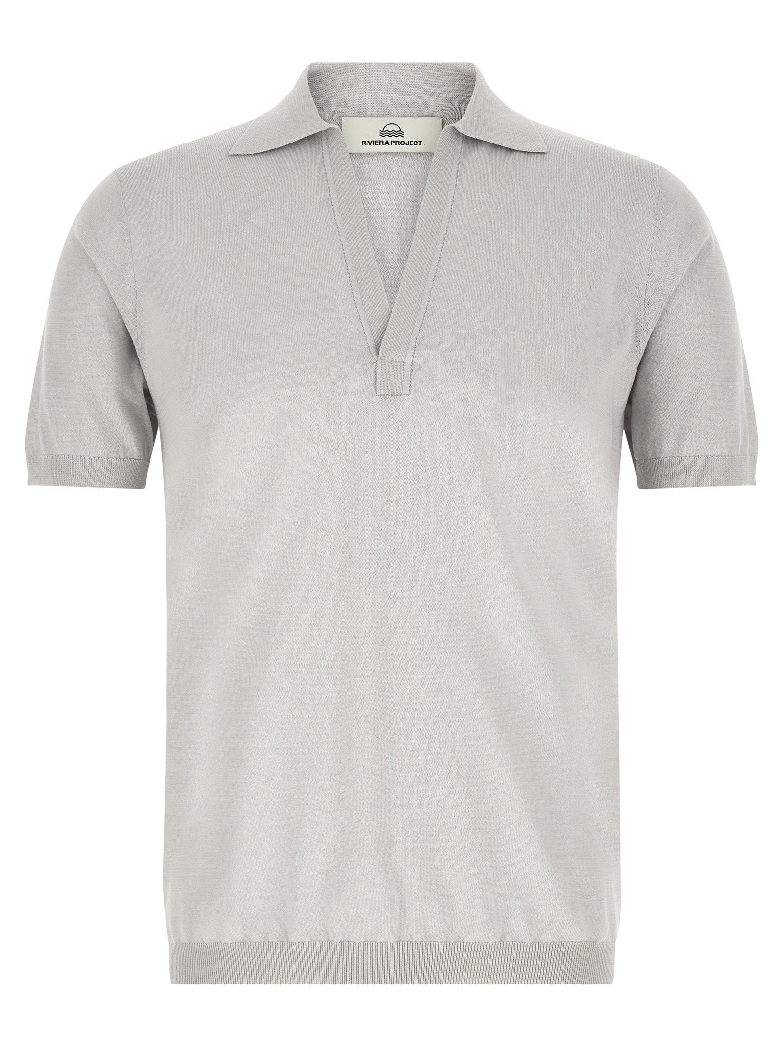 Riviera Project Men's Open Collar Polo Shirt