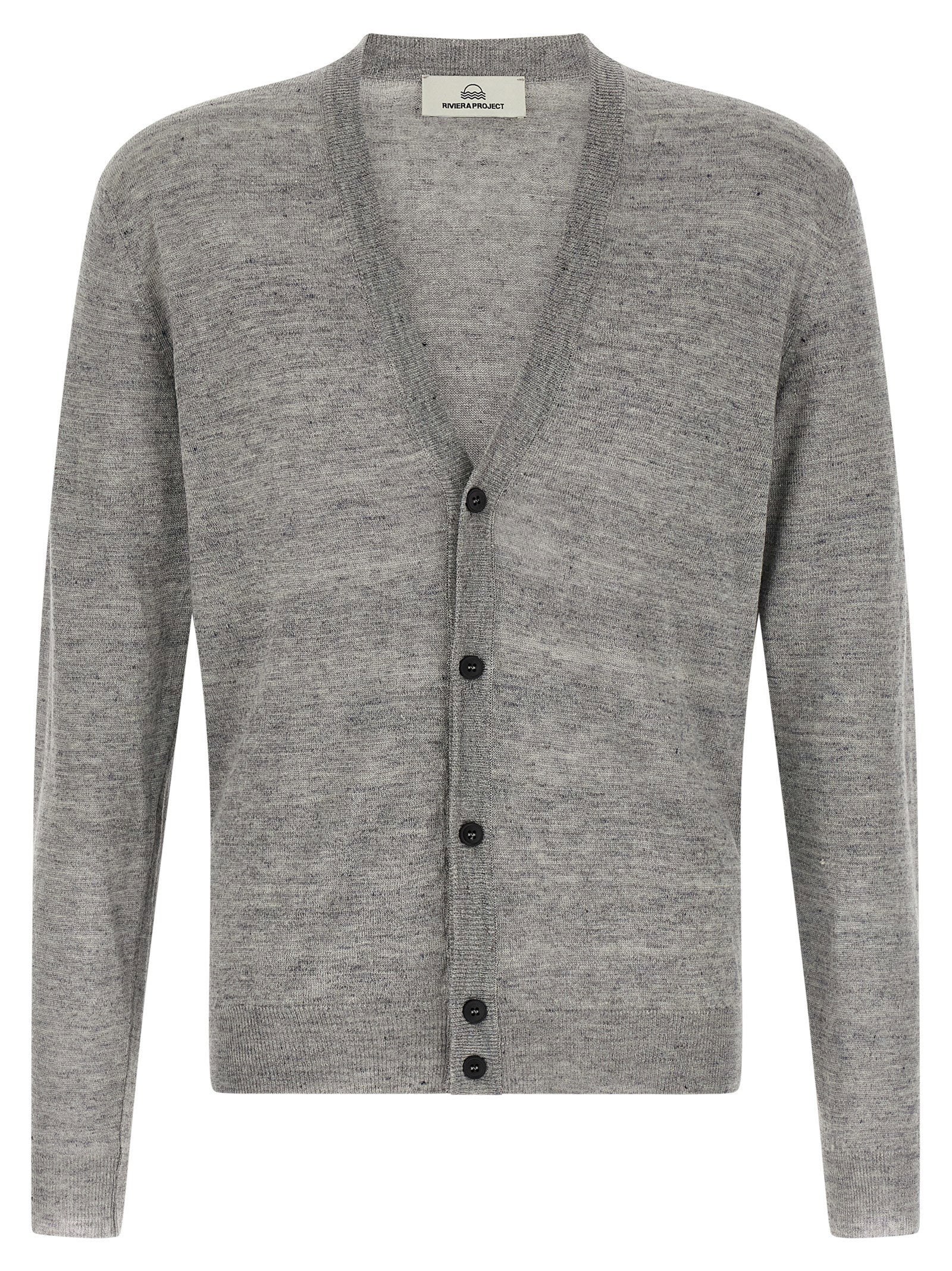 Riviera Project Men's Linen Silk Cardigan