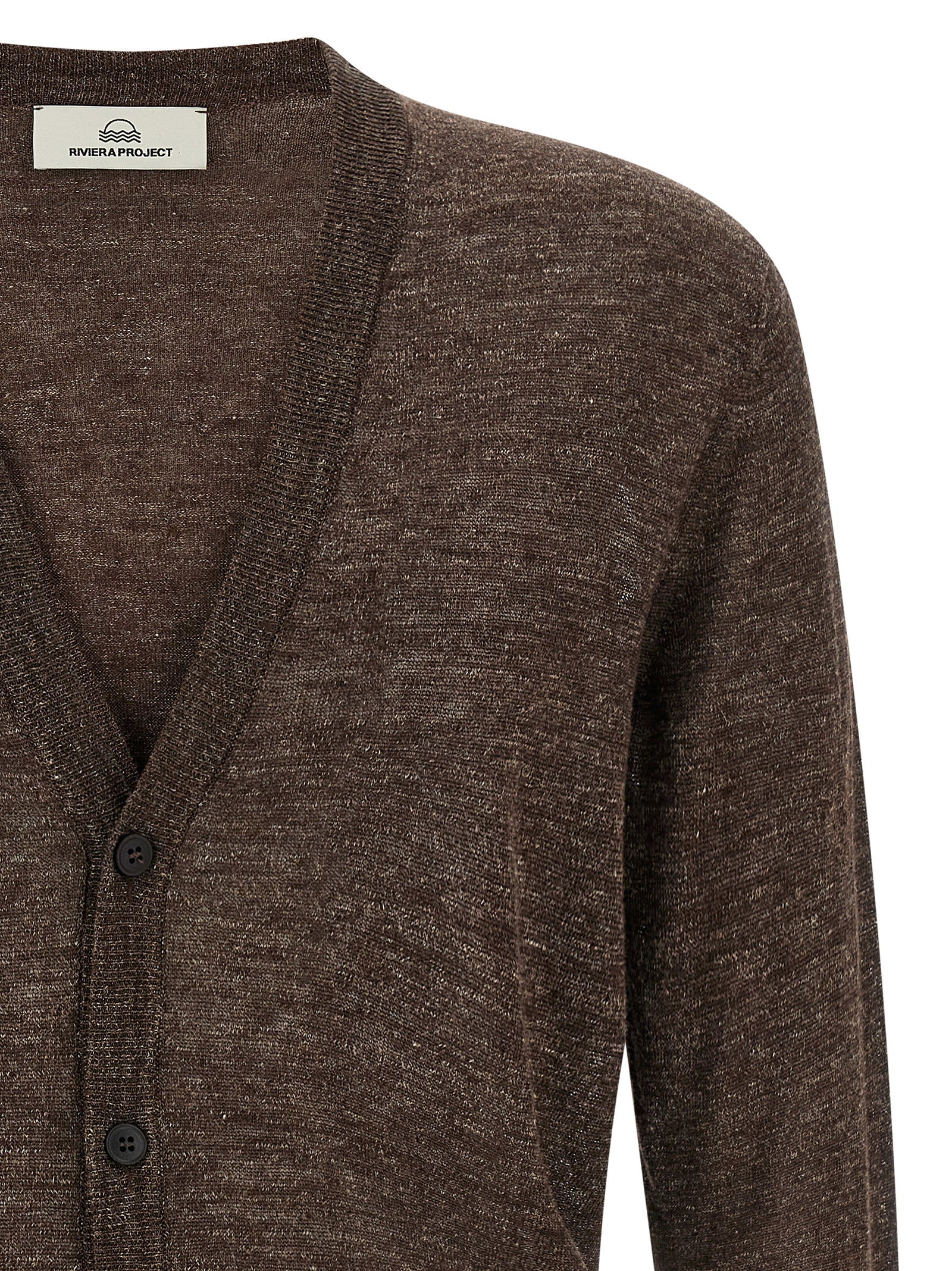 Riviera Project Men's Linen Silk Cardigan