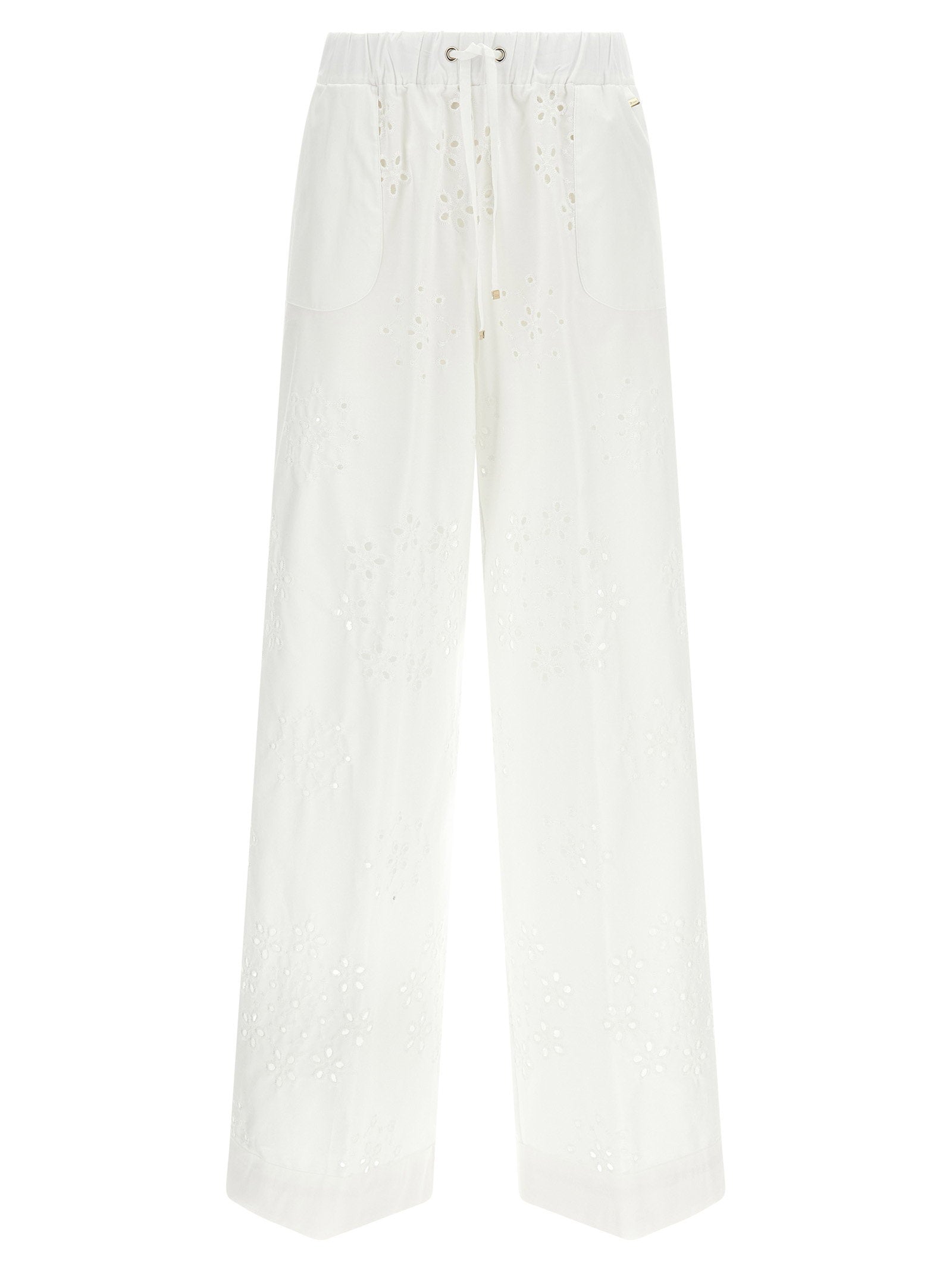 Herno Women's Broderie Anglaise Pants