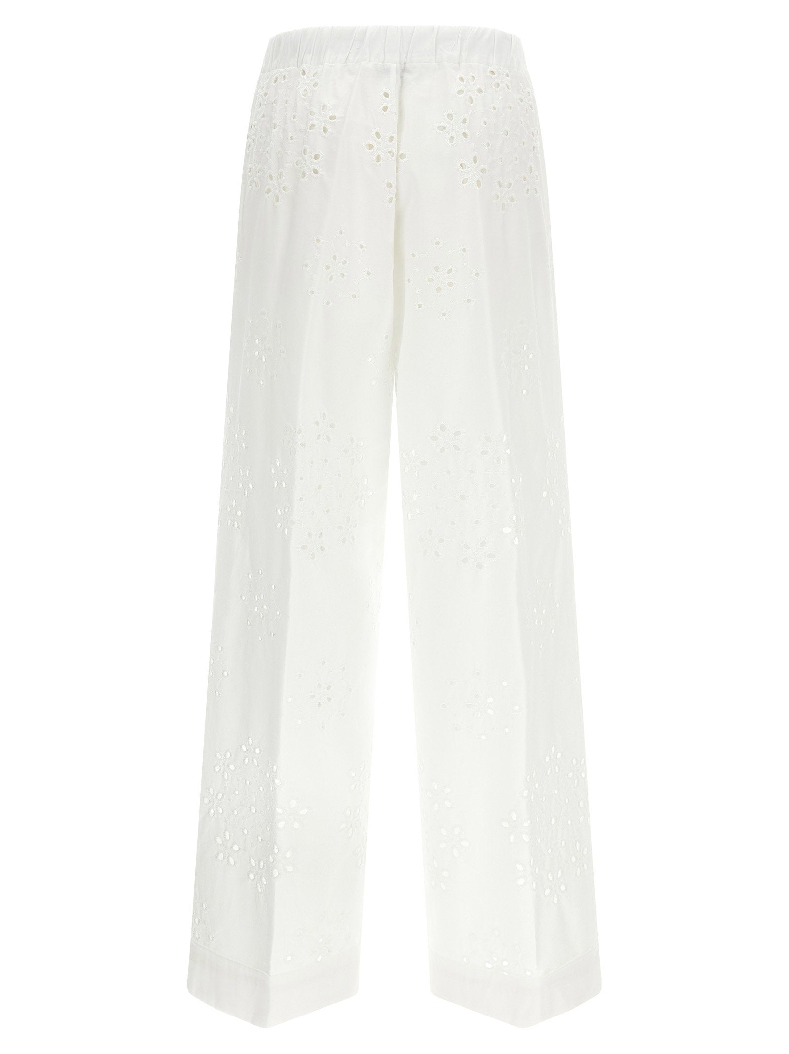 Herno Women's Broderie Anglaise Pants