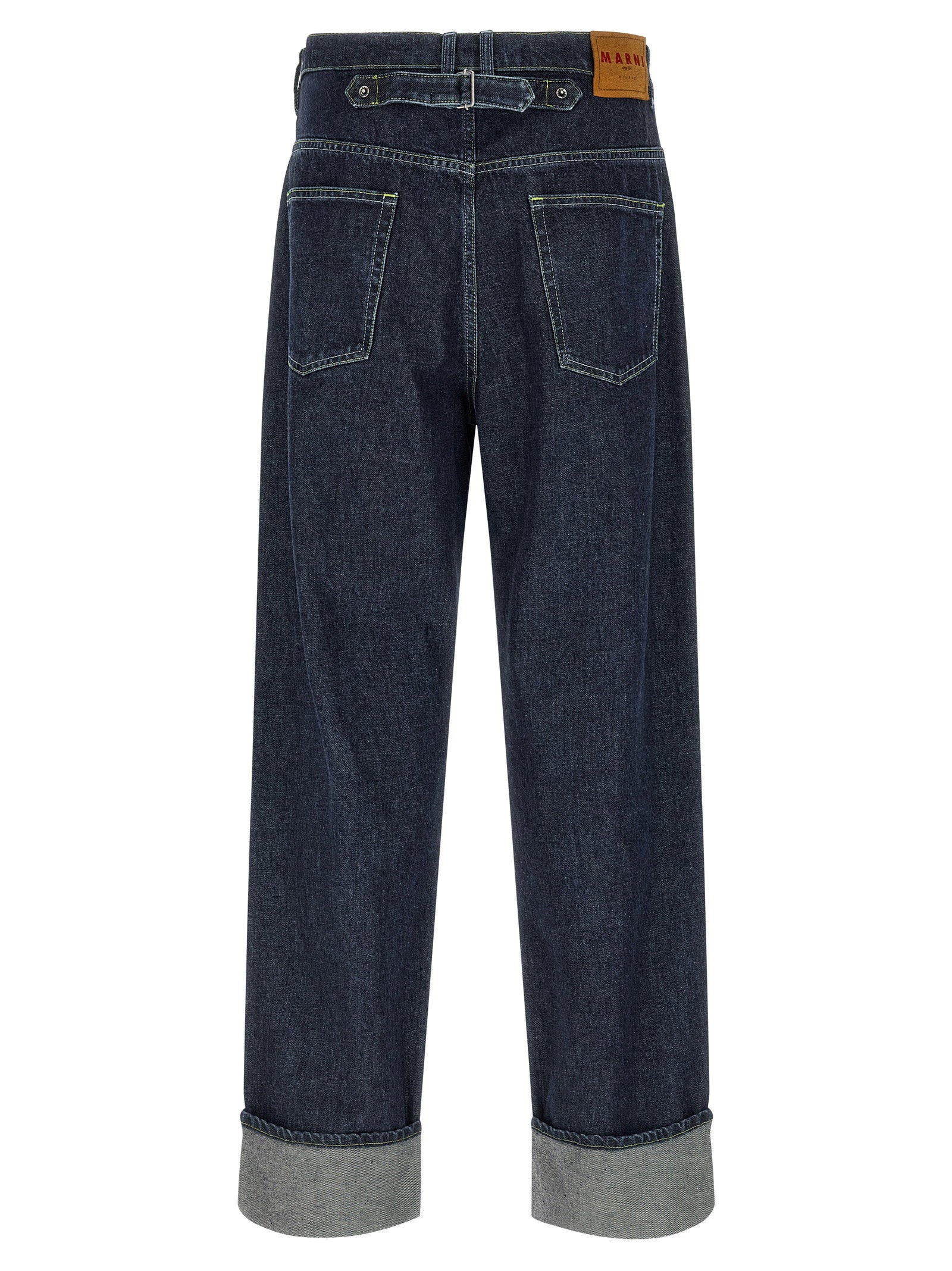 Marni Men's Logo Embroidery Jeans