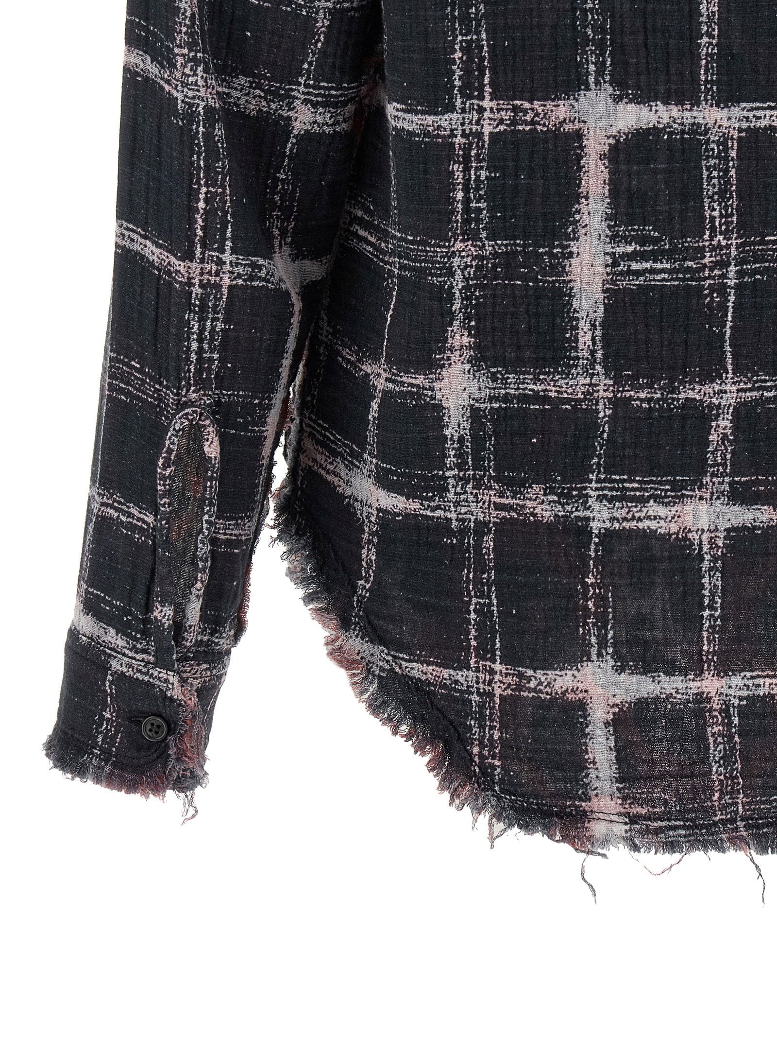 R13 Women's Fringed Hem Reversible Shirt
