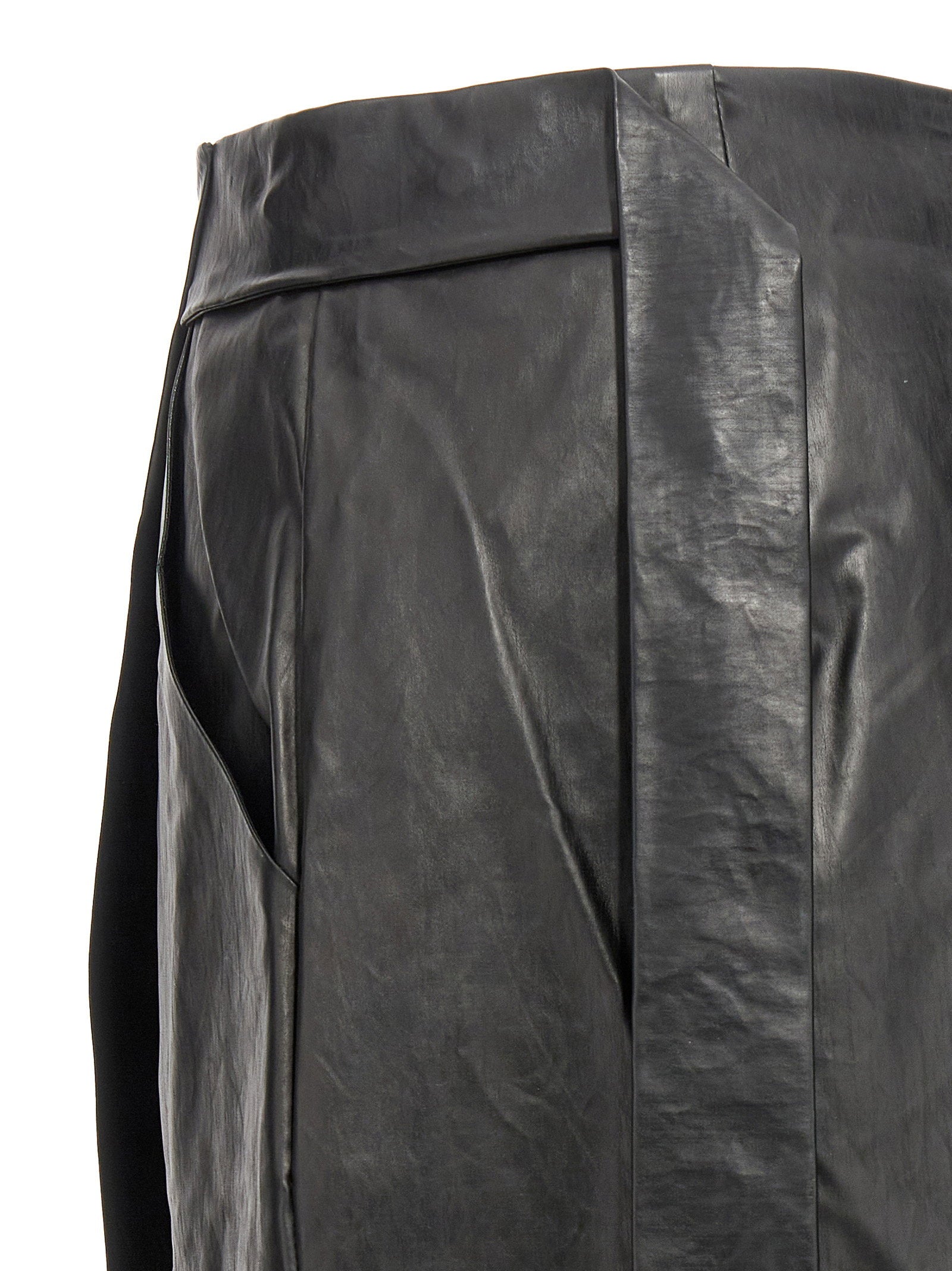Kassl Editions Women's Wrap Skirt Oil Skirt