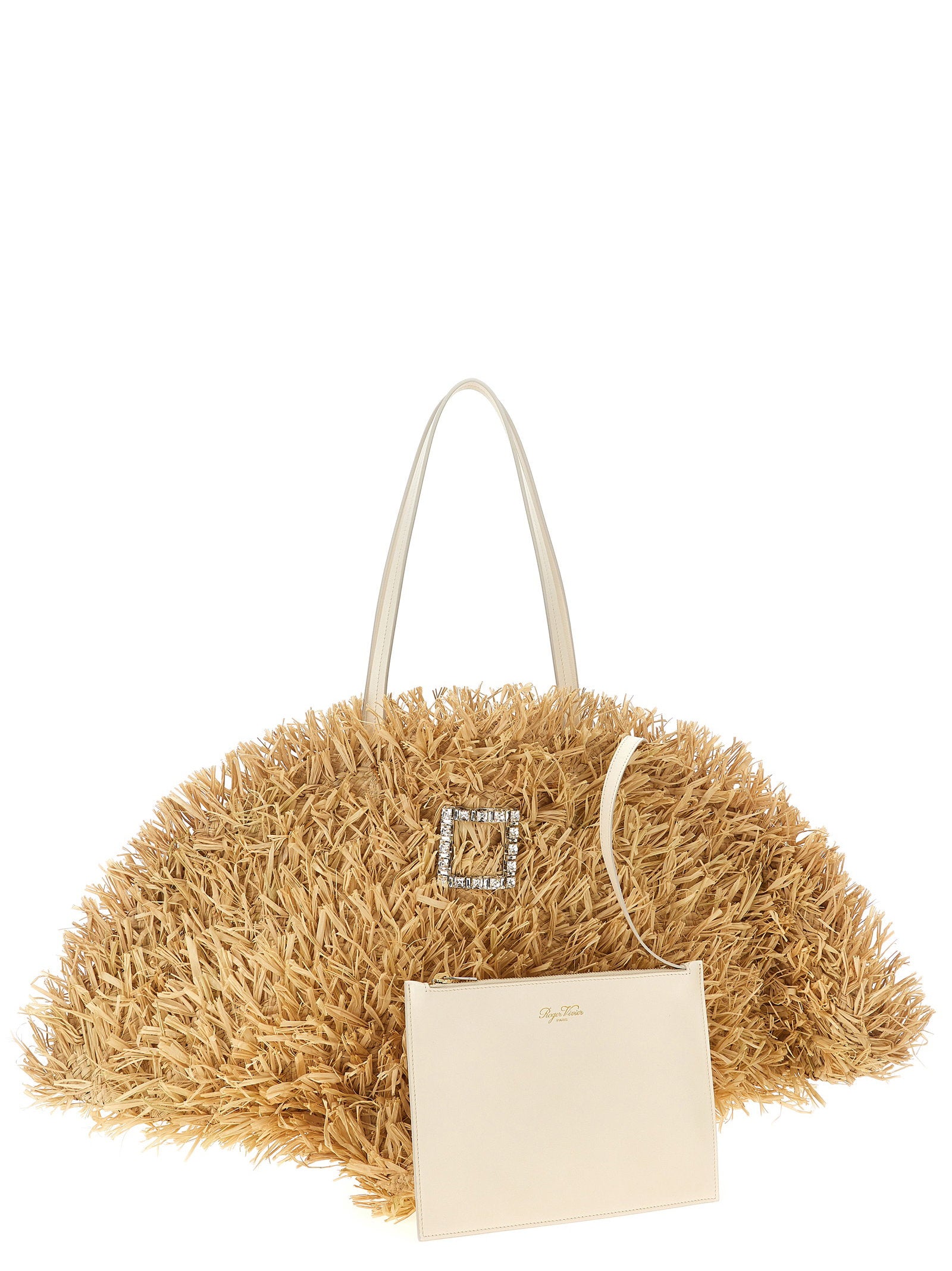 Roger Vivier Women's Tres Vivier Panier Large Shopping Bag